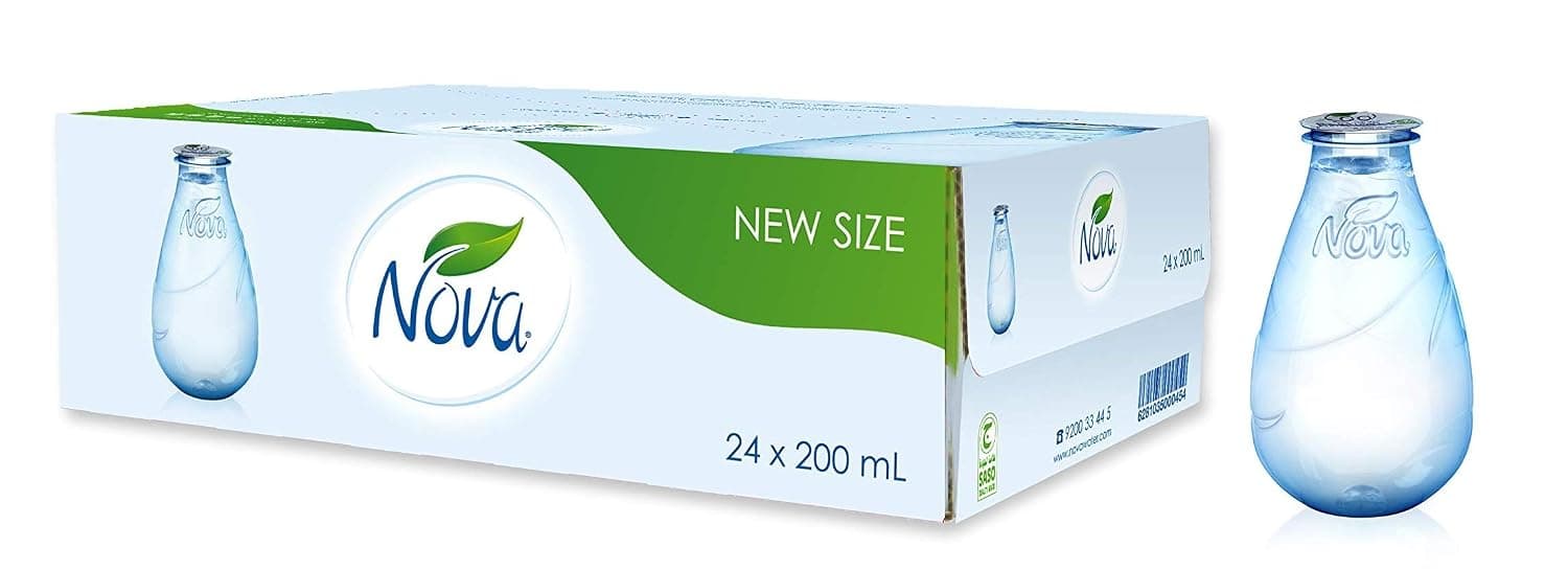 Nova bottled drinking water 24x200ml