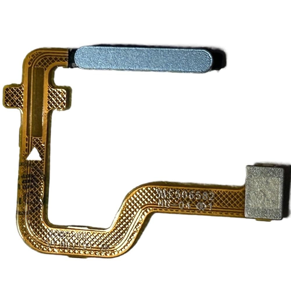 OEM Fingerprint Power Button Sensor Flex Cable Compatible with Motorola Moto G 5G 2022 XT2213 Blue