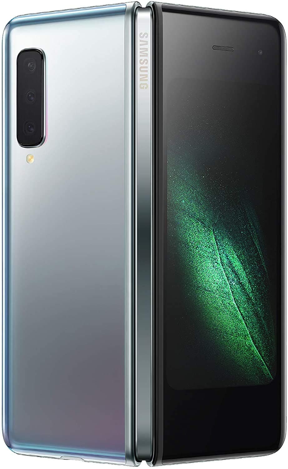 Samsung Galaxy Fold (5G) 512GB/12GB RAM SM-F907B 7.3 inch (GSM, SCDMA Only, No CDMA) Factory Unlocked Android Smartphone - International Version (Space Silver)