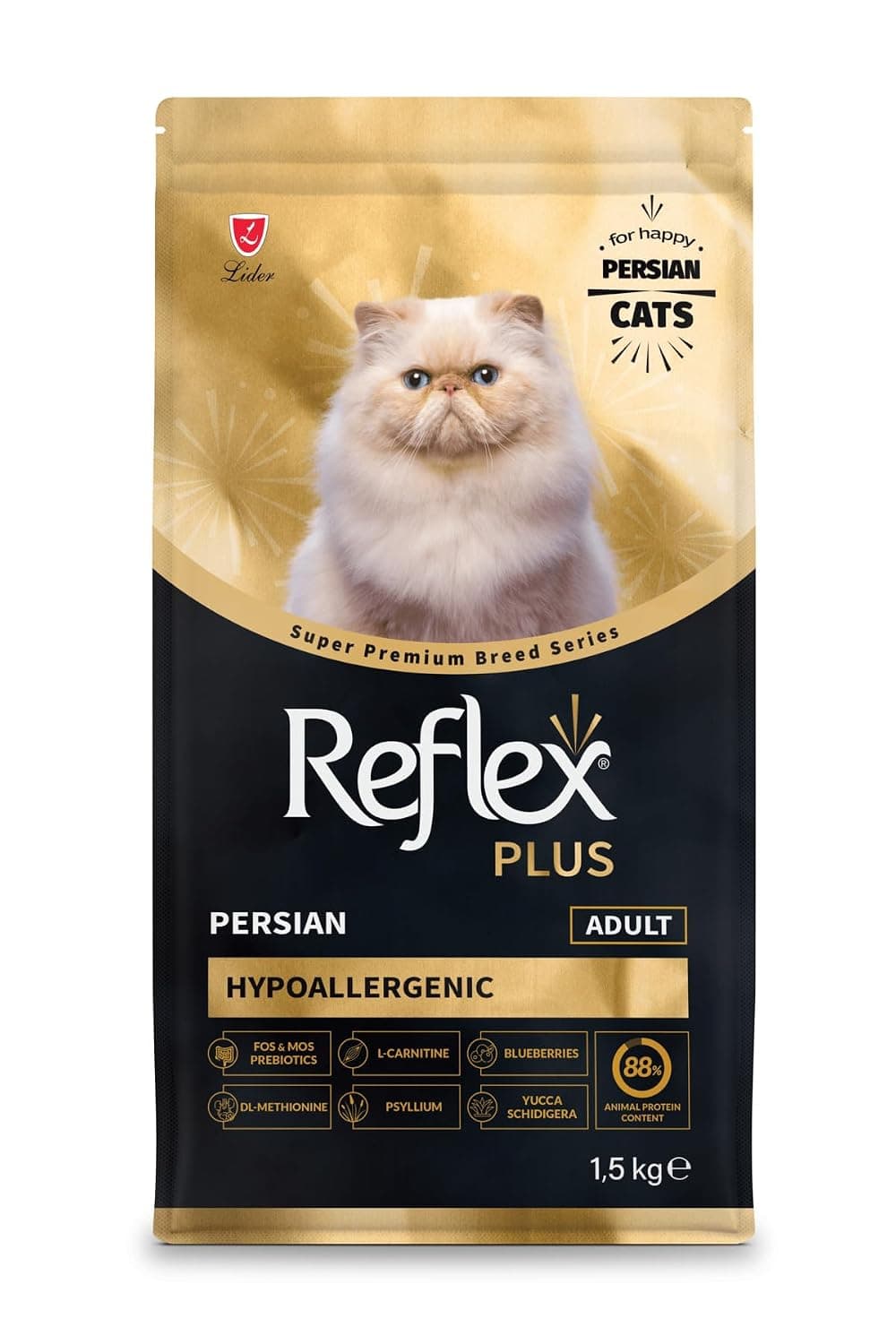 Reflex Plus Breed Series Persian Adult Cat Food Hypoallergenic 1.5Kg