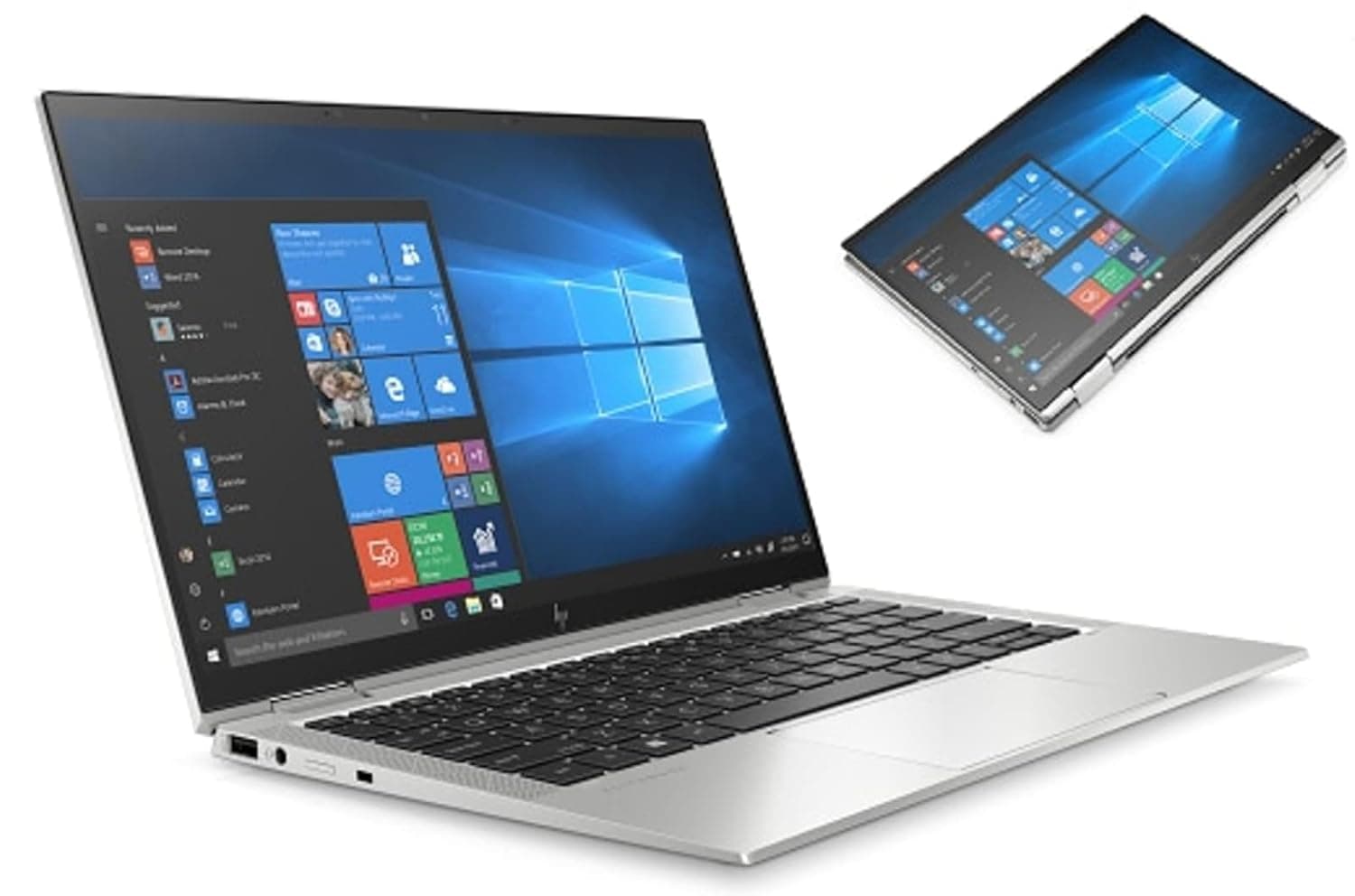 HP EliteBook 1040 G7 Laptop Touch | 14" 1920x1080 FHD | Core i7-10610U - 512GB SSD Hard Drive - 16GB RAM | 4 cores @ 4.9 GHz Win 11 Pro Silver (Renewed)