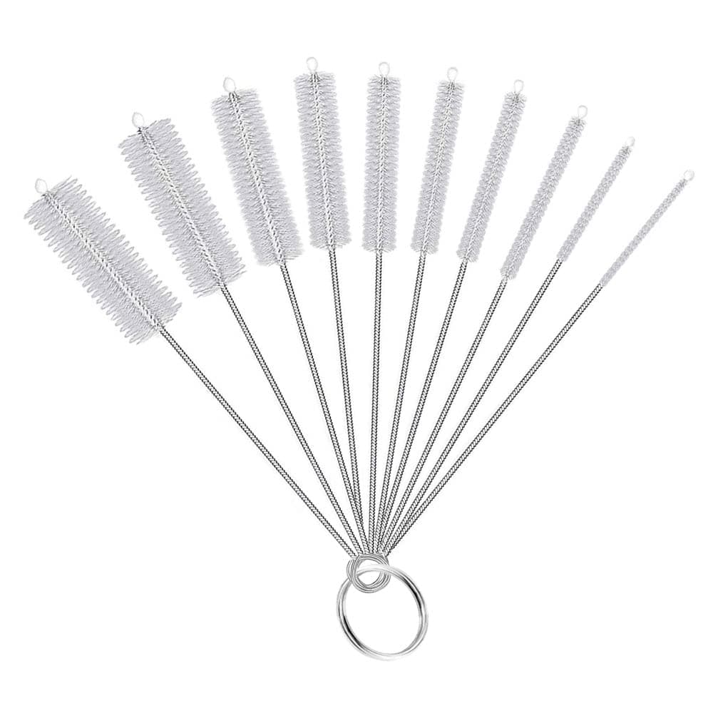 ORiTi 10pcs Straw Cleaner Brush Set, Long Cleaning Brush for Straws