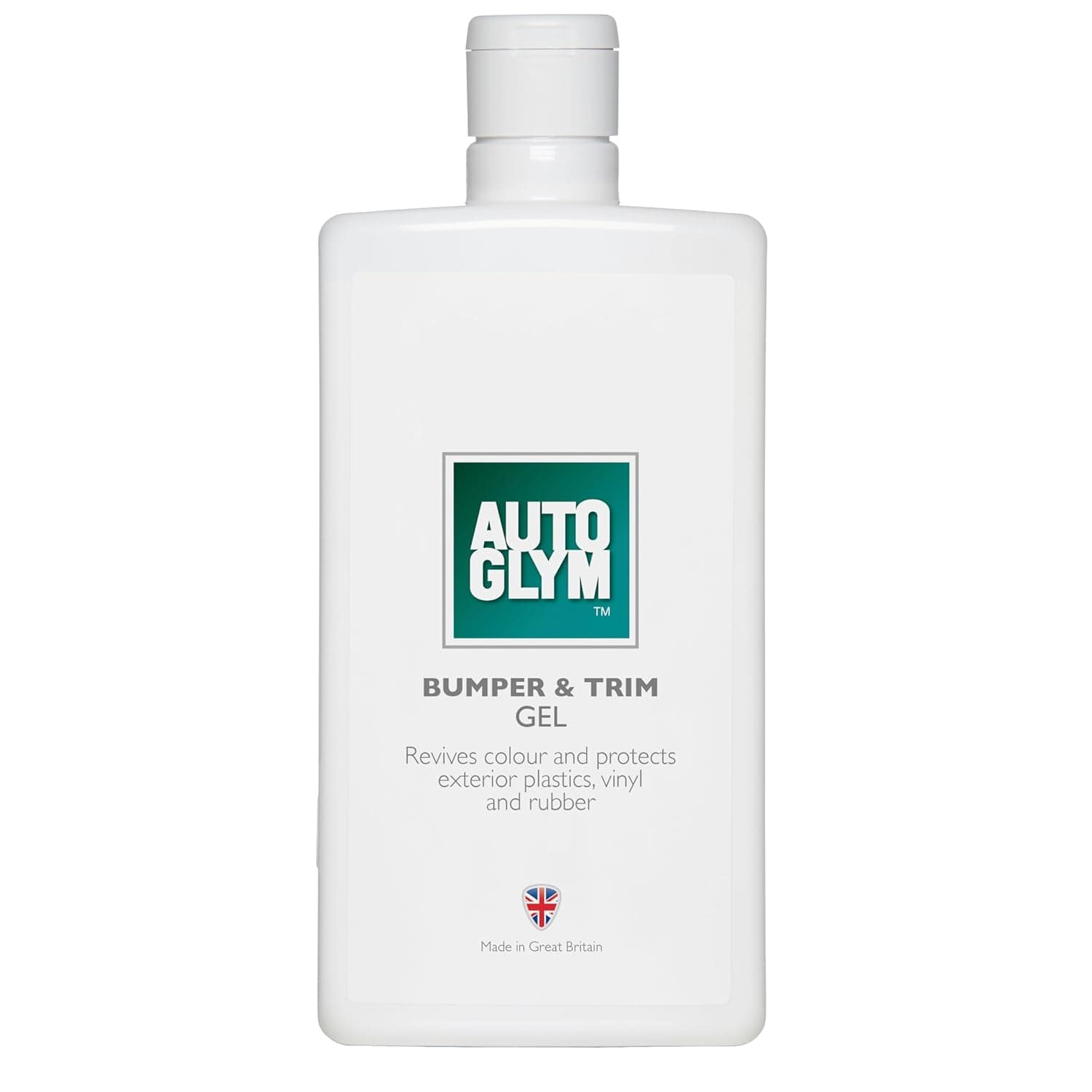 Autoglym Bumper & Trim Gel, 500ml - Car Trim Restorer Revives Colour and Protects Exterior Car Bodywork