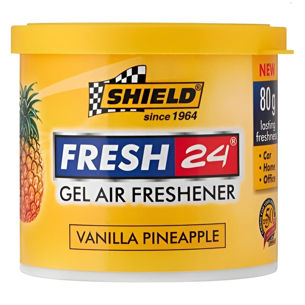 Shield Fresh 24 Vanilla Pineapple Gel Air Freshener 80 g