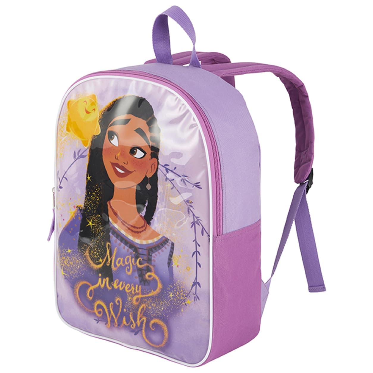 Disney Backpack for Kids 15 Bookbag for Girls | Padded Straps & Large Zip Compartment School Supplies