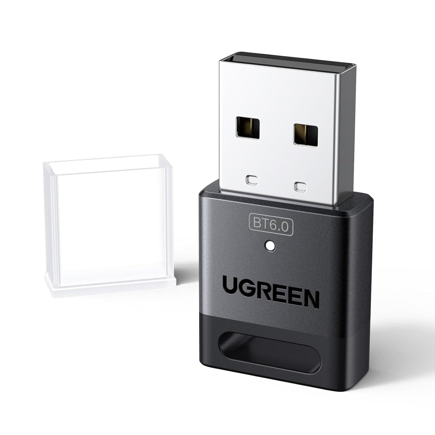 UGREEN Bluetooth 6.0 USB Adapter, Plug and Play for Windows 11/10/8.1, Bluetooth Receiver and Transmitter for Keyboard, Mouse, Headphones, Speakers, Laptop, Game Console, Printer