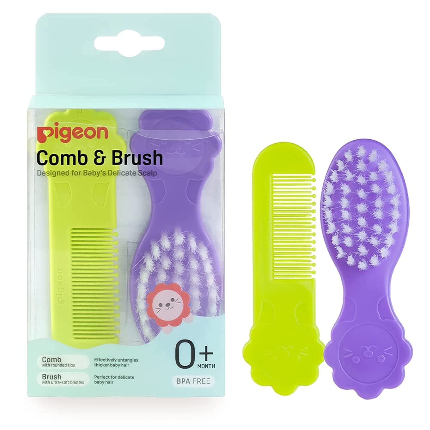 Pigeon Comb and Brush Set, 201000292 10578