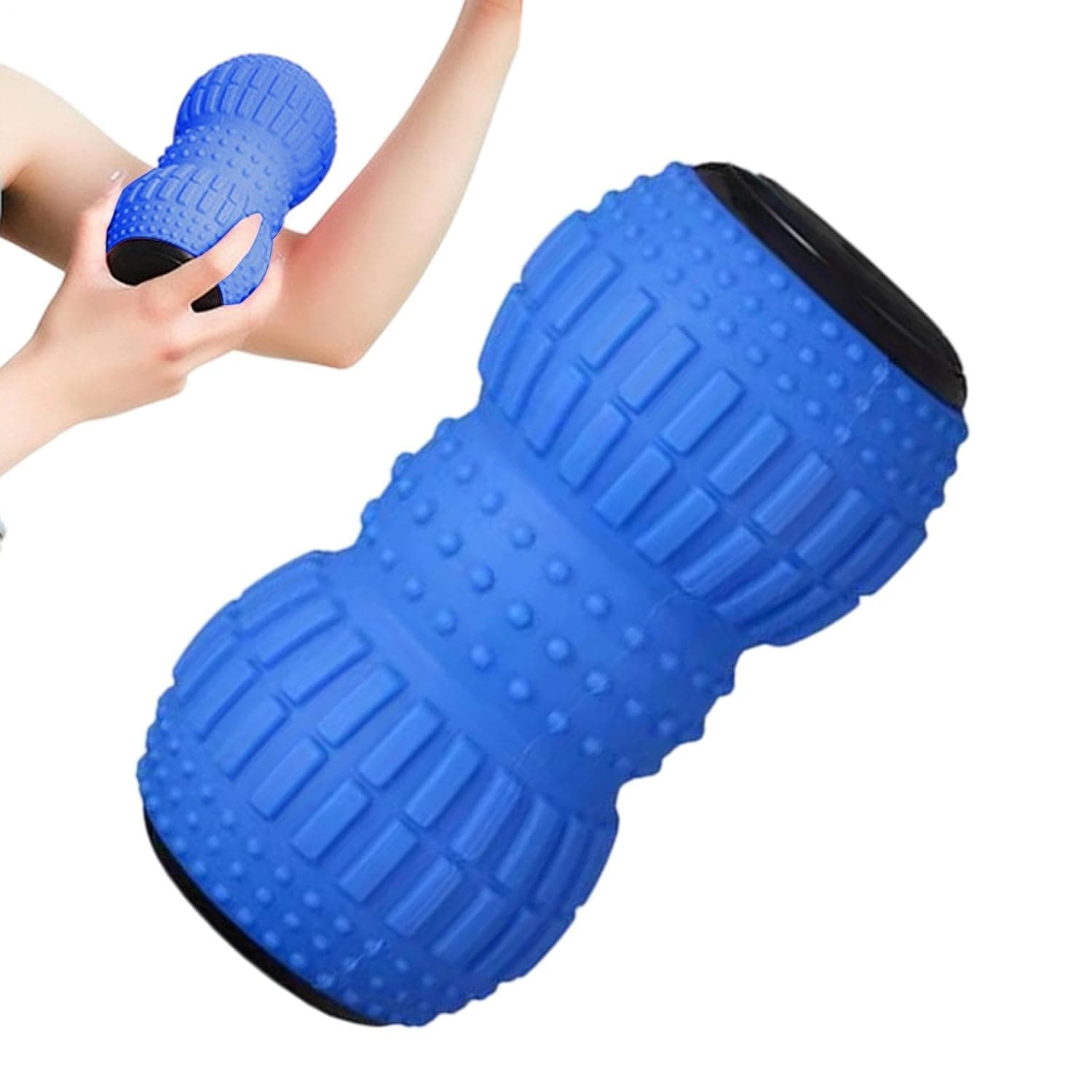 Electric Massage Ball 3 Speeds Muscle Relaxation Tool | Rechargeable Portable Vibrating Massage Roller for Home Gym Workplace Post-Workout Travel Yoga Fitness Sports Recovery