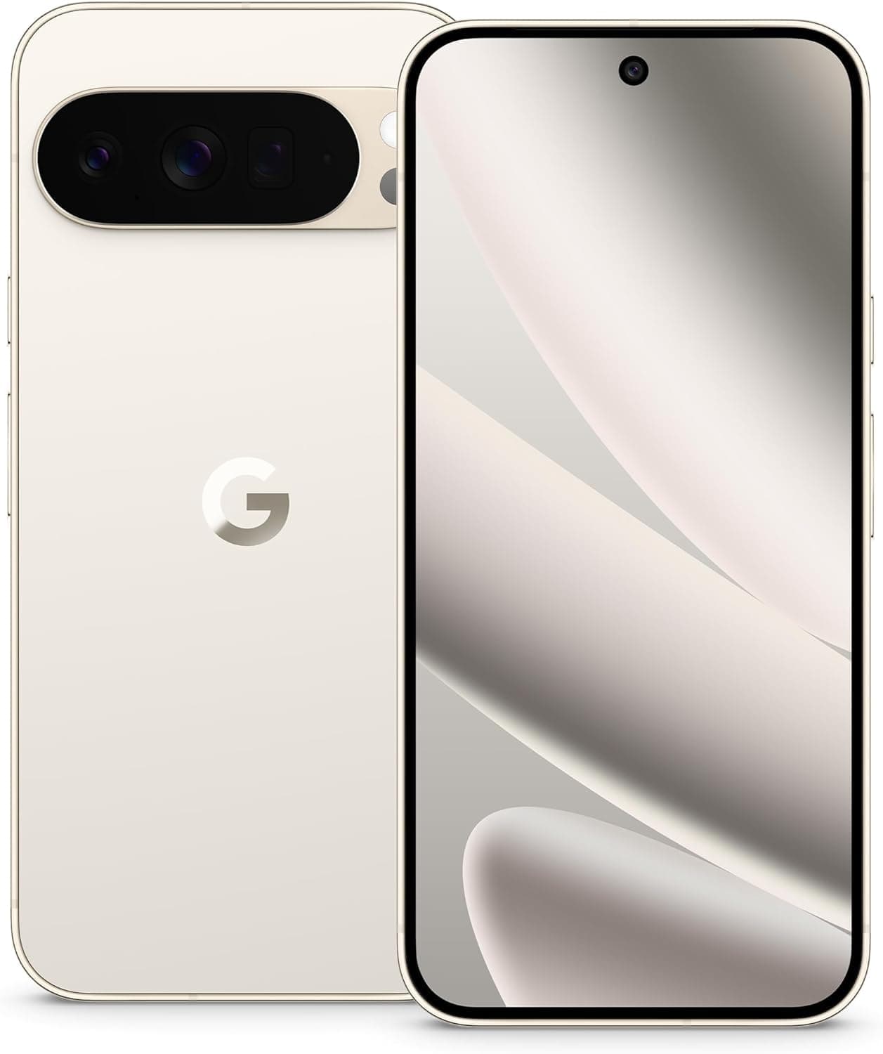 Google Pixel 10 Pro XL 5G (2025) 256GB + 16GB RAM, Dual-SIM (nano-SIM, eSIM), Android 16 Factory Unlocked (Porcelain)