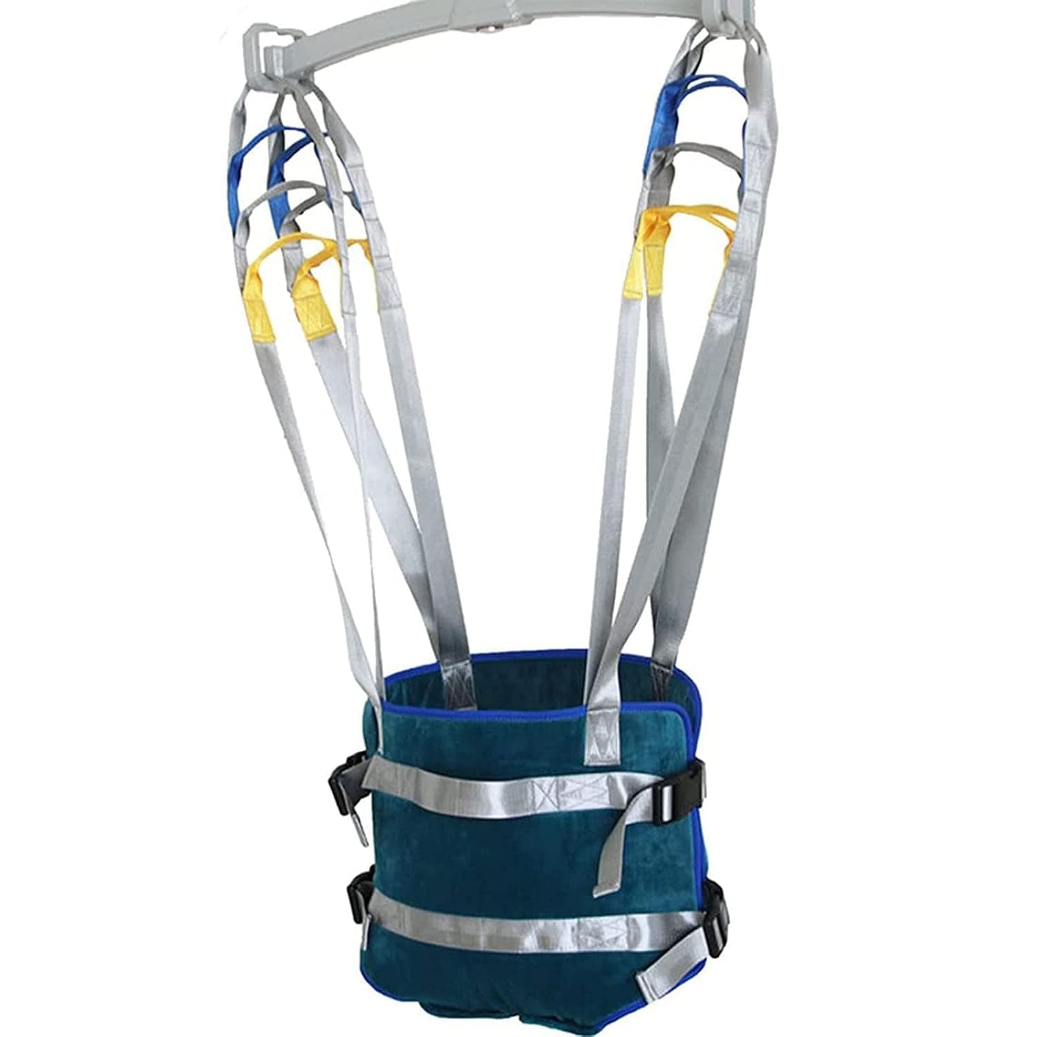 Toileting hoist Sling, Assisted Walking Sling Full Body Patient Lifting Harness Commode Lifter Divided Leg Sling for Elderly &Amp...