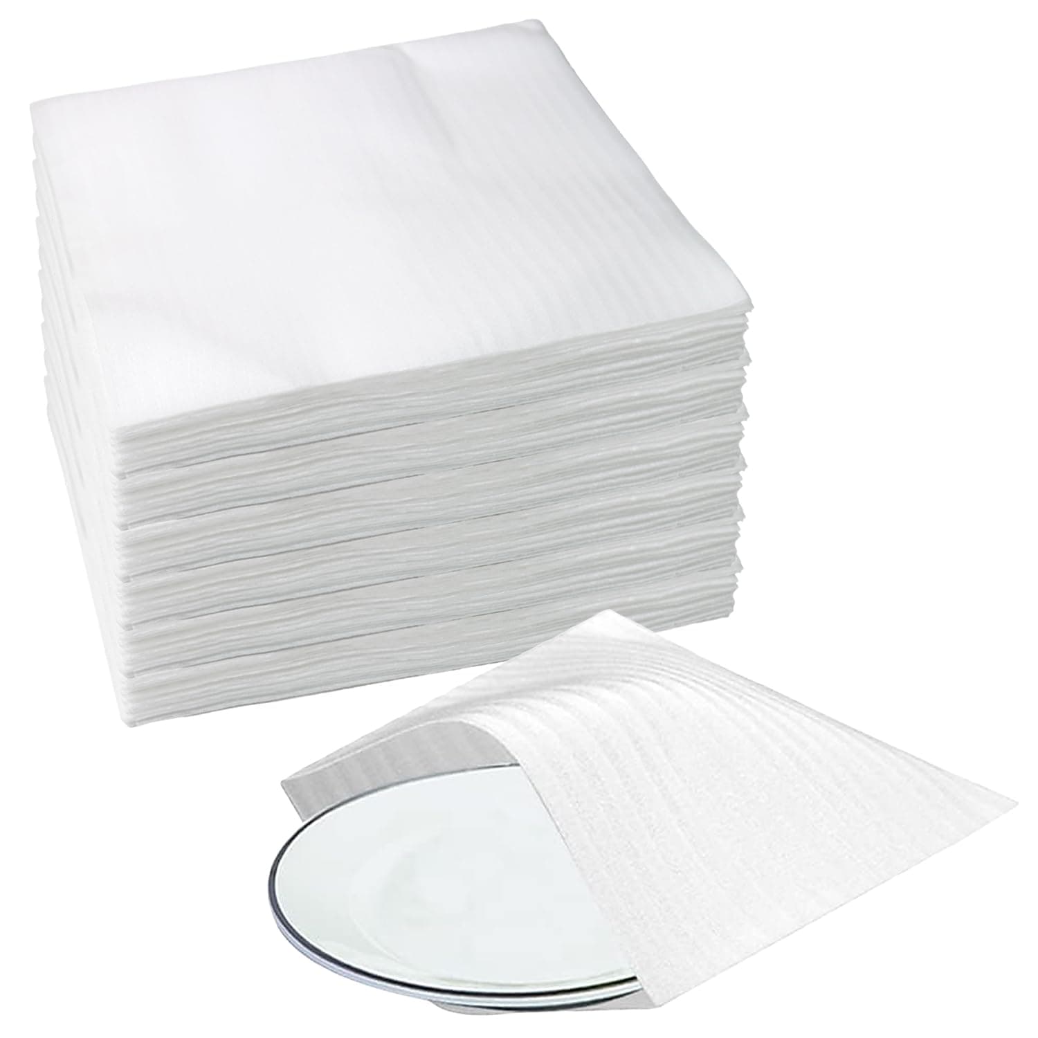 100Pcs Foam Packing Sheets Gift Wrapping Foam Pouches for Moving House Packaging Shipping 11.8"x11.8"