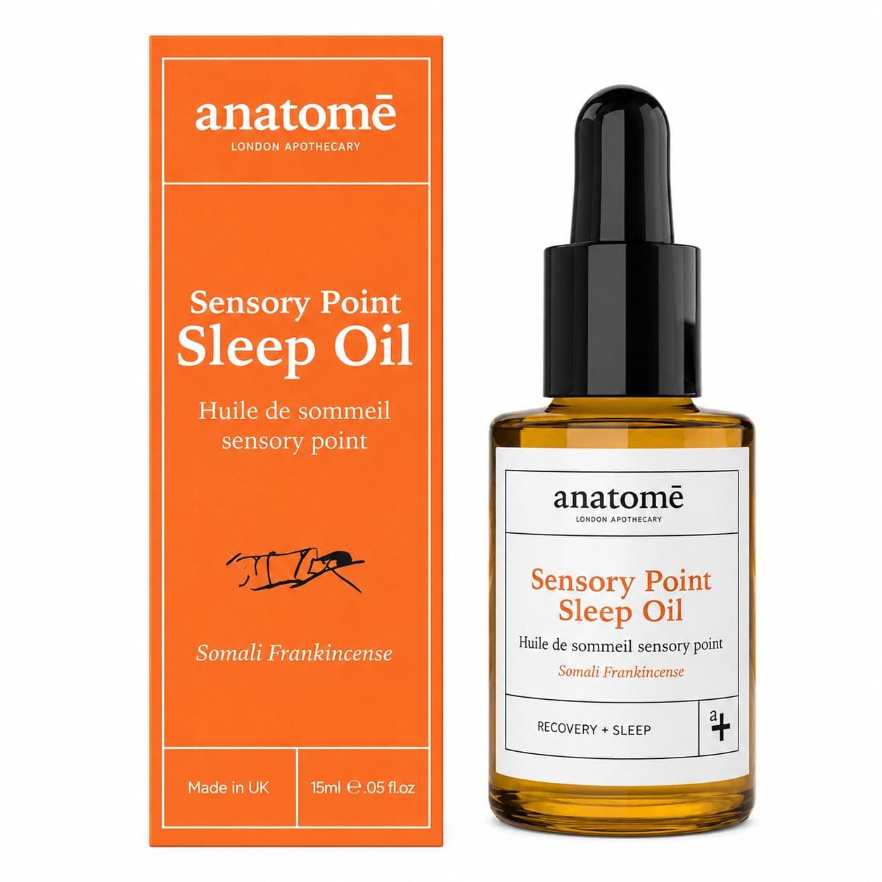 anatomē Somali Frankincense Sensory Point Oil 30ml | Essential Oil Blend for Mental Clarity and Relaxation | Aromatherapy Ritual to Calm an Overactive Mind
