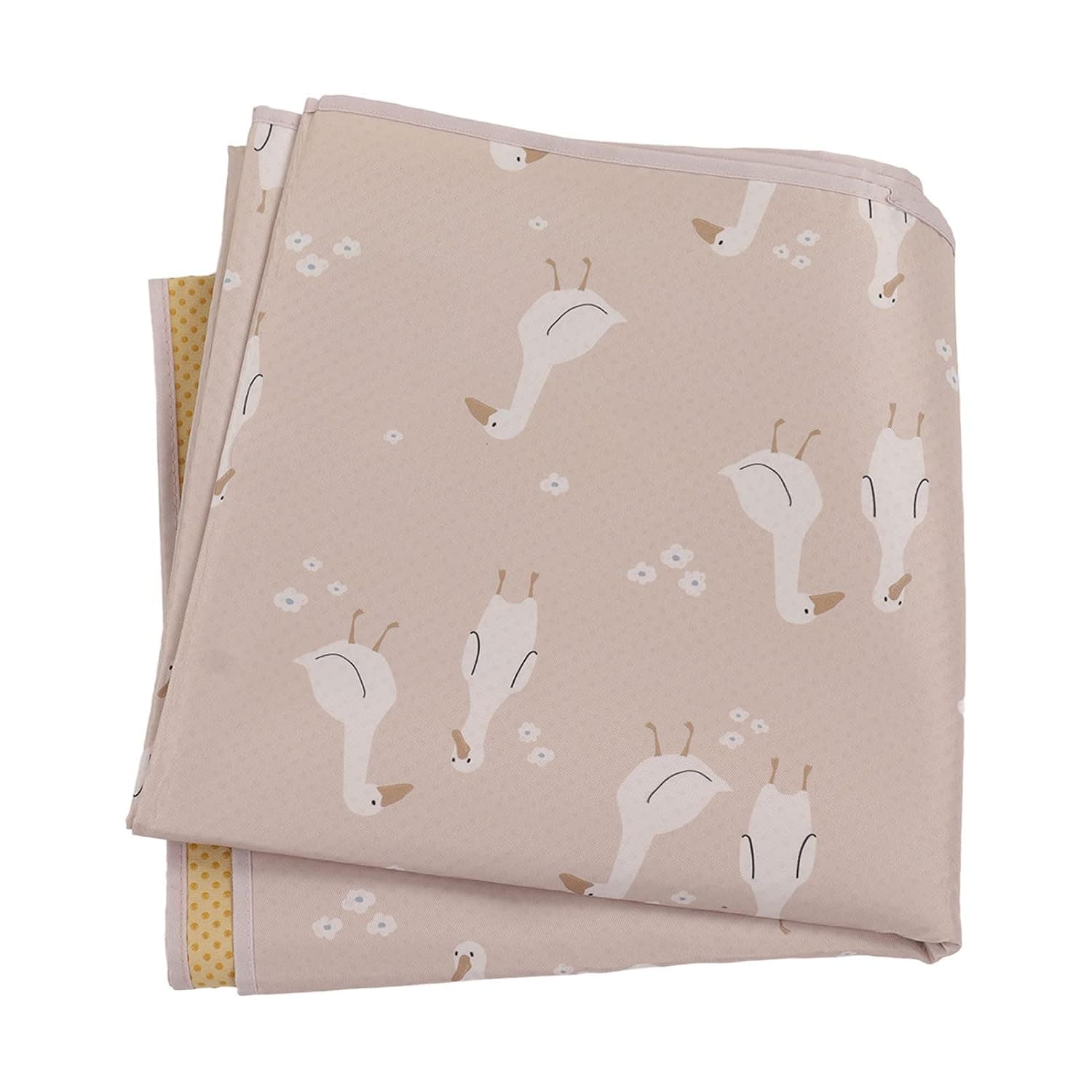 Generic Infant Play Mat Large Waterproof Portable Foldable Baby Activity Mat for Crawling Indoor Outdoor, Easy-to-Clean Polyester Material 43.3 X 43.3in for Outdoor Picnic