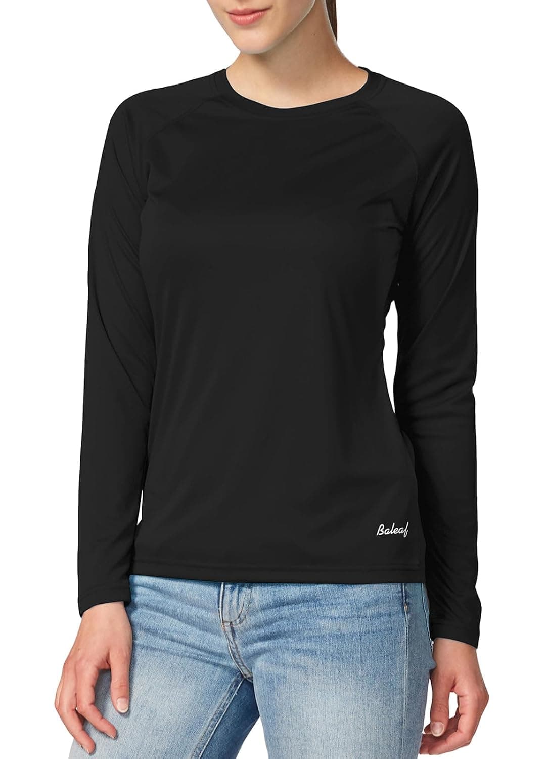 BALEAF Women's UPF 50+ Sun Shirts Long Sleeve UV Protection Rash Guard Lightweight Quick Dry SPF Hiking Tops Outdoor