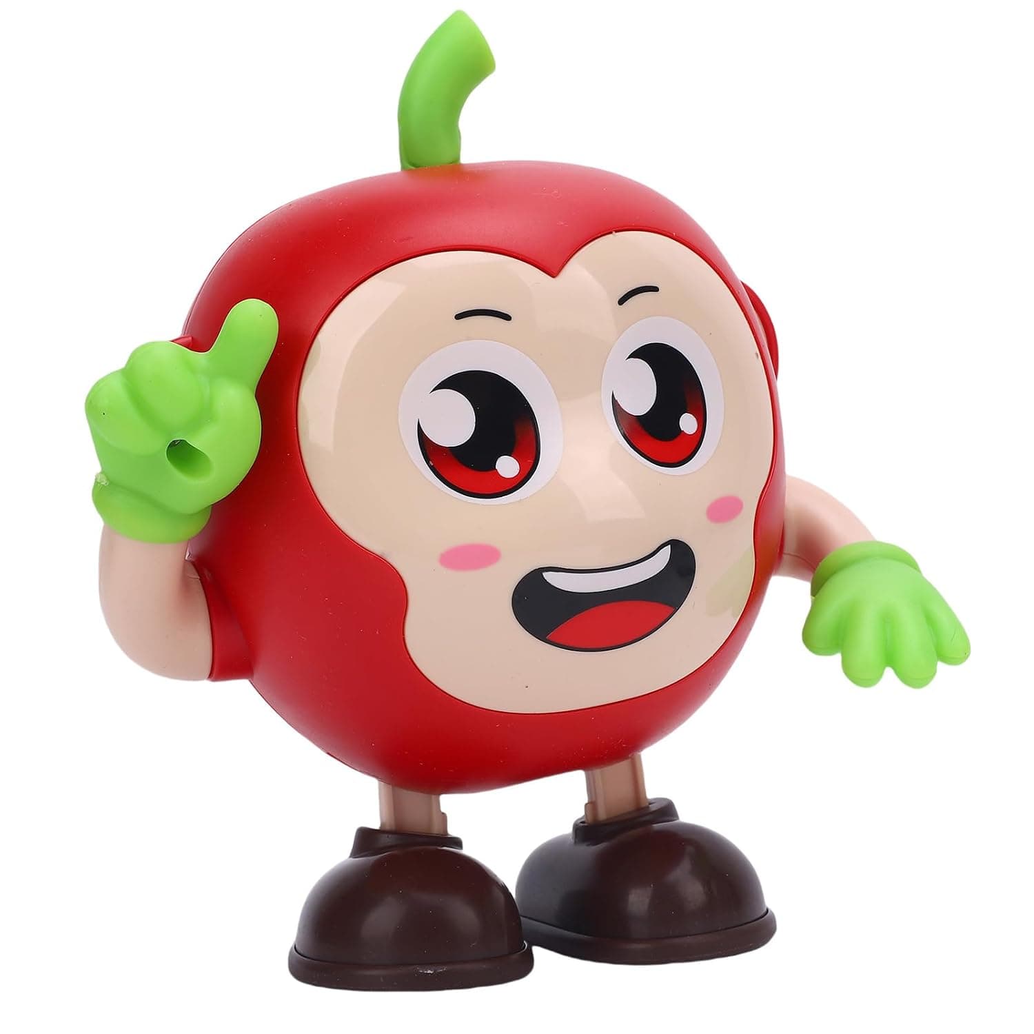 Electronic Dancing Toy for Kids, Adorable Fruit Shape, Musical and Light Effects, Interactive Playtime Fun, Requires 3 AA Batteries