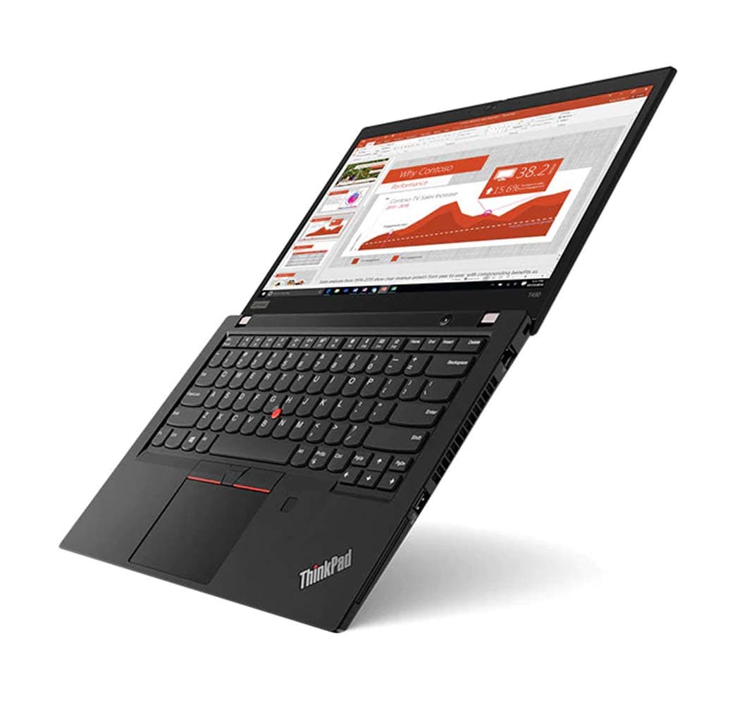 Lenovo Thinkpad T490 Notebook PC Laptop i5-8365u, RAM 16GB, SSD 256GB, Full HD display, 14 inch, WiFi, Bluetooth, Cam, Win 11 Pro, QWERTZ laptop (refurbished)