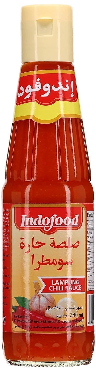 Indofood Lampung Chilli Sauce, 340Ml - Pack of 1