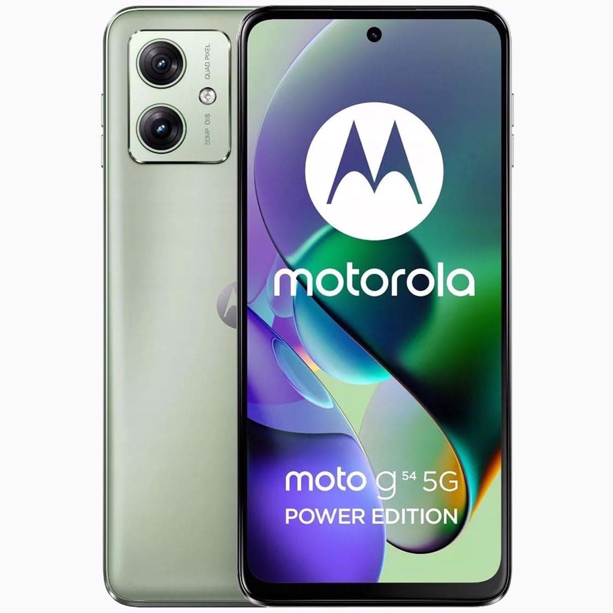 Motorola Moto G54 Power DUAL-SIM 256GB ROM + 8GB RAM (GSM Only|No CDMA) Factory Unlocked 5G Smartphone (Mint Green) - International Version