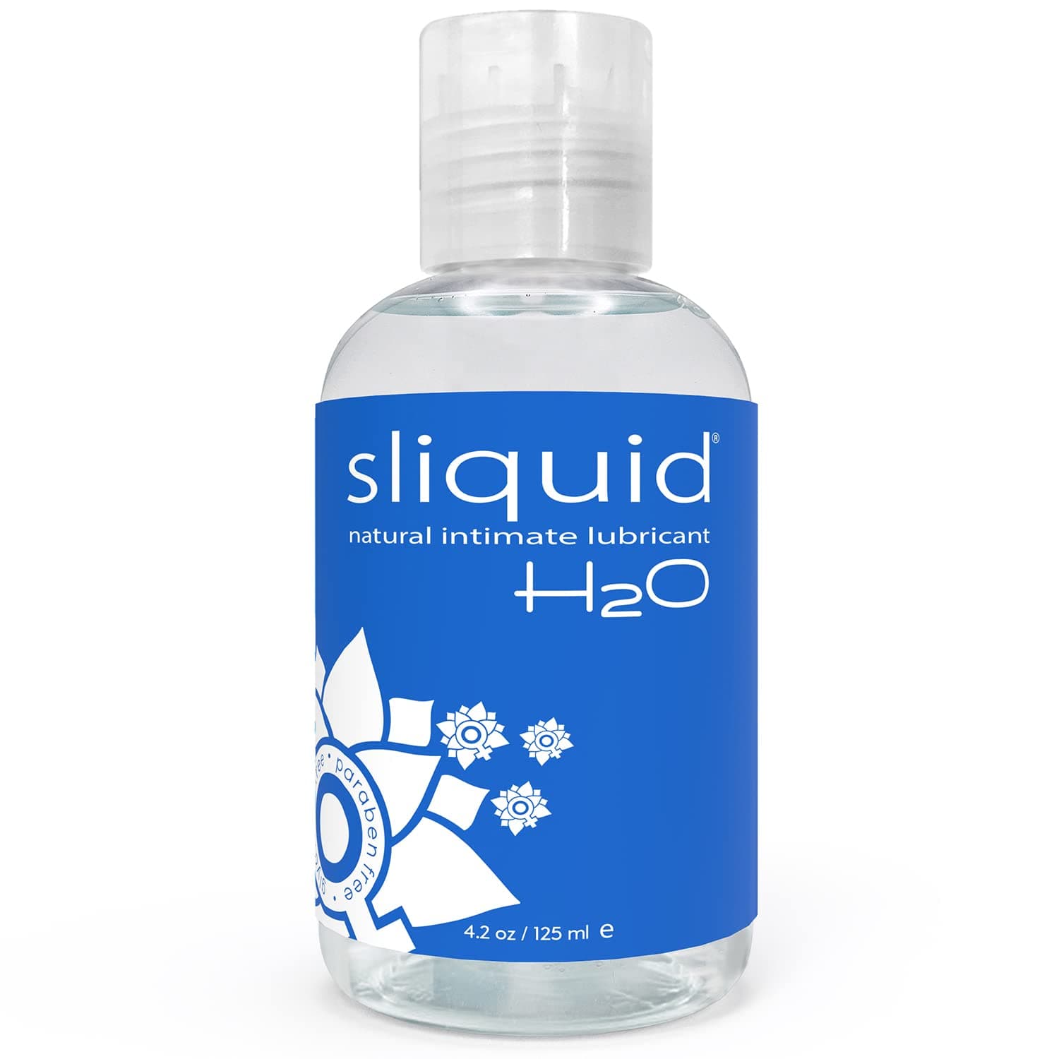 Sliquid Naturals H20 Water-Based Lubricant 125 ml