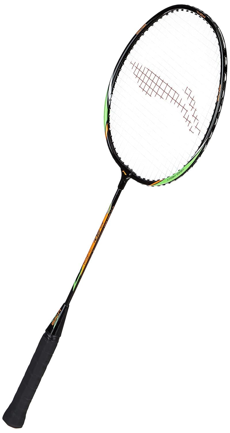 Li-Ning XP 901-PV SINDHU Signature Series Aluminum-Alloy Strung Badminton Racquet (Set of 1,BLACK/GREEN, S2, 90-95 grams, 18-20 lbs)