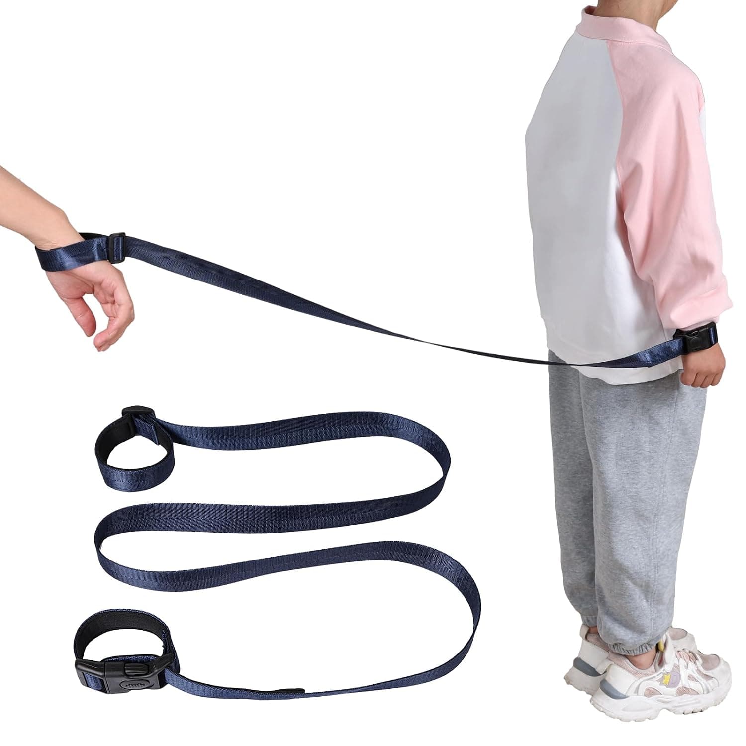 Secure Wrist Leash Harness for Big Kids with Autism Special Needs ADHD | Escape Proof Wrist Leash with Adjustable Tether and Lock Buckle, Child Elopement Leash, Portable and Easy to Use
