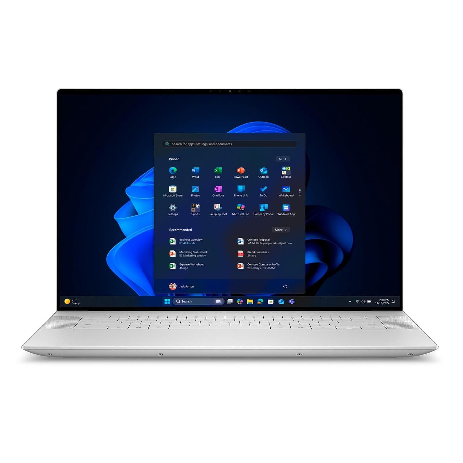 Dell XPS 16 9640-16.3" FHD+ (1920x1200), 120Hz Display, Intel Core Ultra 7 155H, NVIDIA GeForce RTX 4050, 16GB RAM, 1TB SSD, Windows 11 Pro, Fingerprint Reader, Keyboard