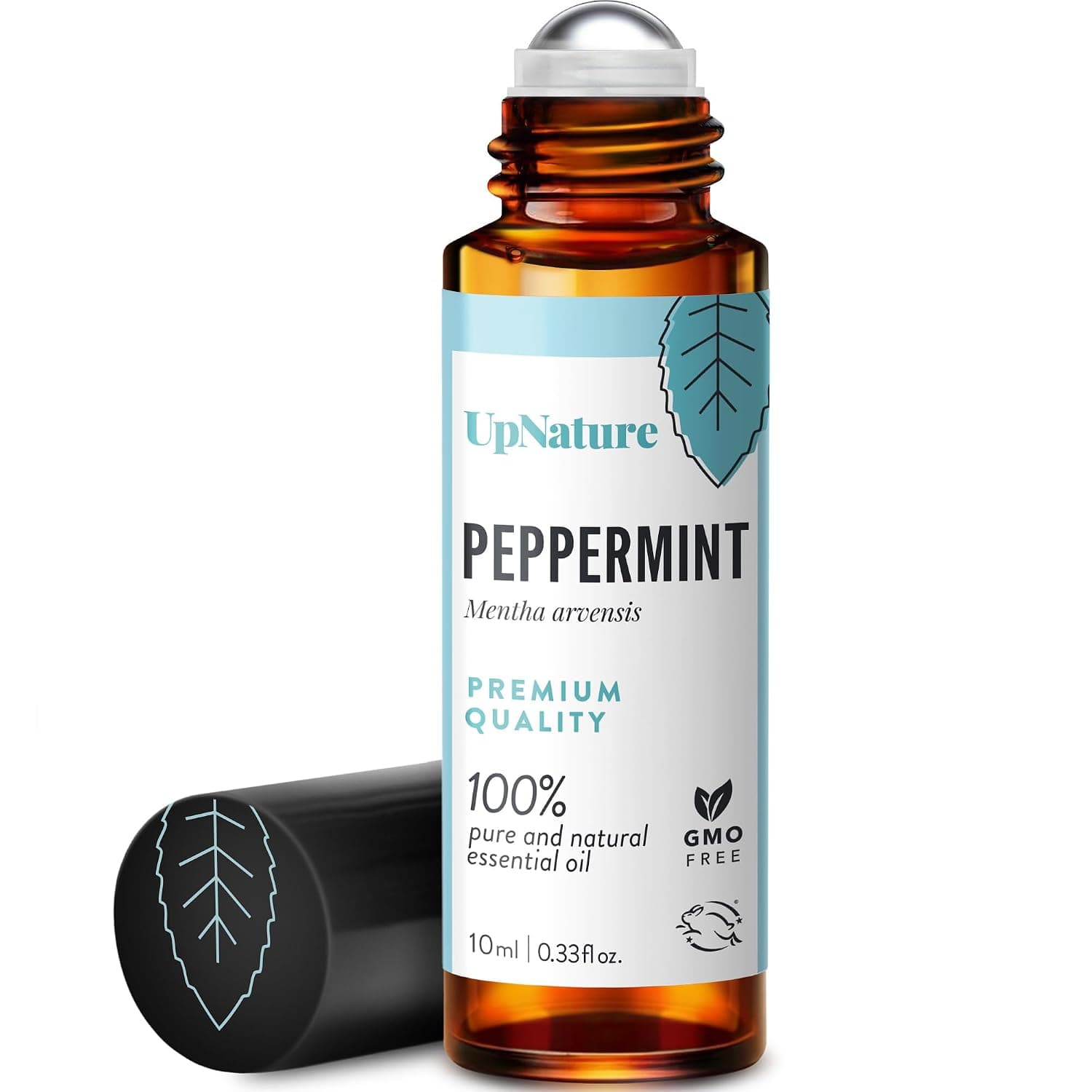 UpNature Peppermint Oil Roll On for Pregnancy Nausea & Morning Sickness | 100% natural peppermint essential oil roll-on for nausea, morning & motion sickness relief - pregnancy essentials, chemo