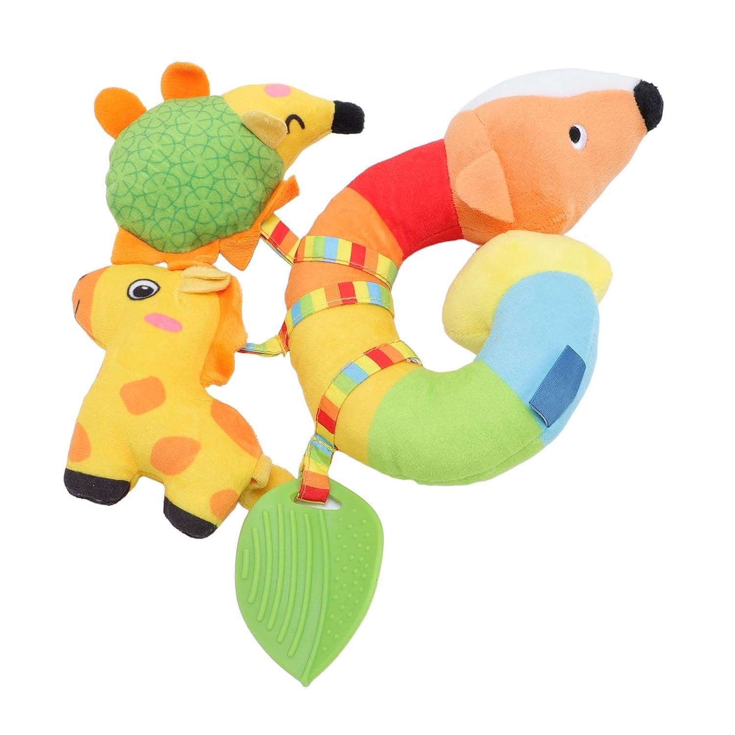 Generic Baby Stroller Hanging Toy, Baby Car Plush Toy Educational Bright Color Safe for Infant (Type 2)