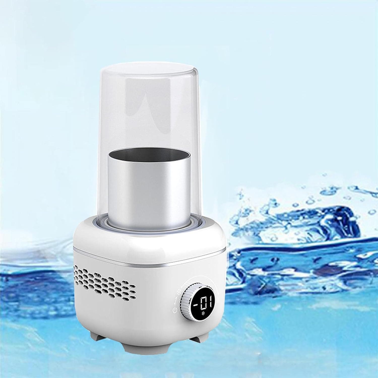 Portable 2-in-1 Quick Cooling and Heating Cup-vehicle fast cold drink cup, for office and home use