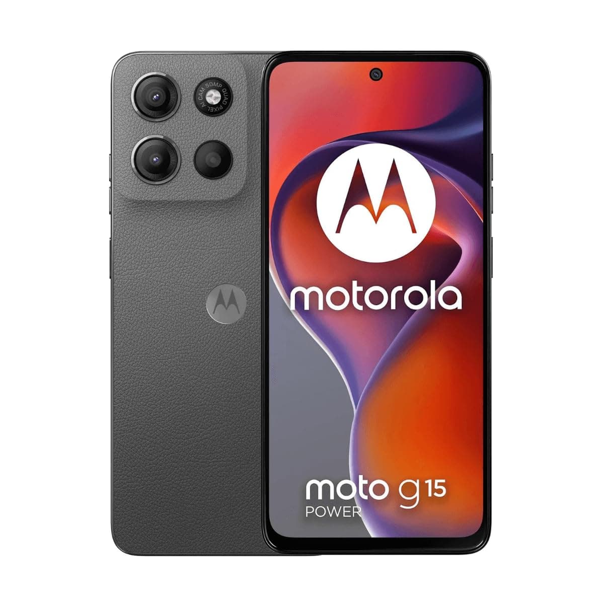 Motorola Moto G15 Power DUAL-SIM 512GB ROM + 8GB RAM (GSM Only | No CDMA) Factory Unlocked 4G/LTE Smartphone (Gravity Grey) - International Version