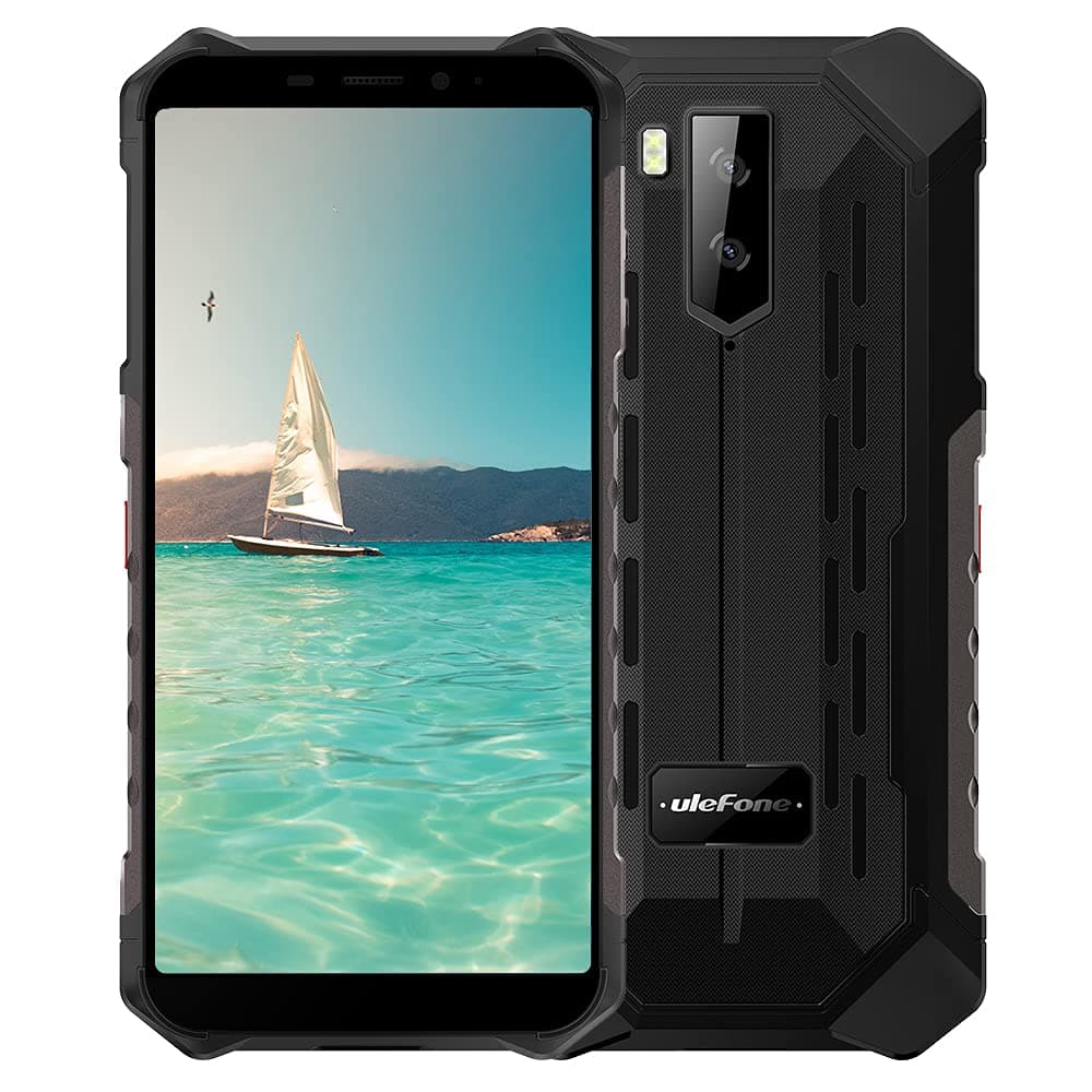 Ulefone Armor X9 Pro Rugged Smartphone 2022, Octa-core 4GB + 64GB ROM Waterproof Camera Android 11 Phone, 13MP Camera 5.5" HD+ Screen 5000mAh Battery Global Unlocked Dual SIM 4G Rugged Cell Phone