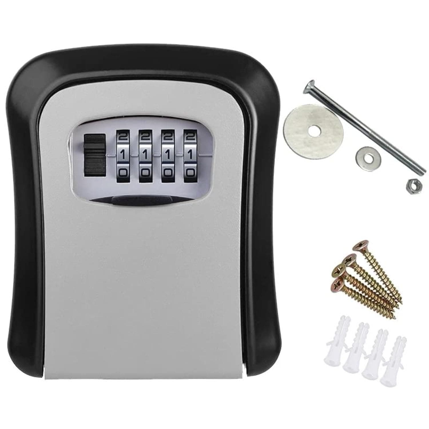 Digital Password Key Box Outdoor Key Safe Lock Decoration Secret Combination Security Code Storage Home Wall Mounted Organizer