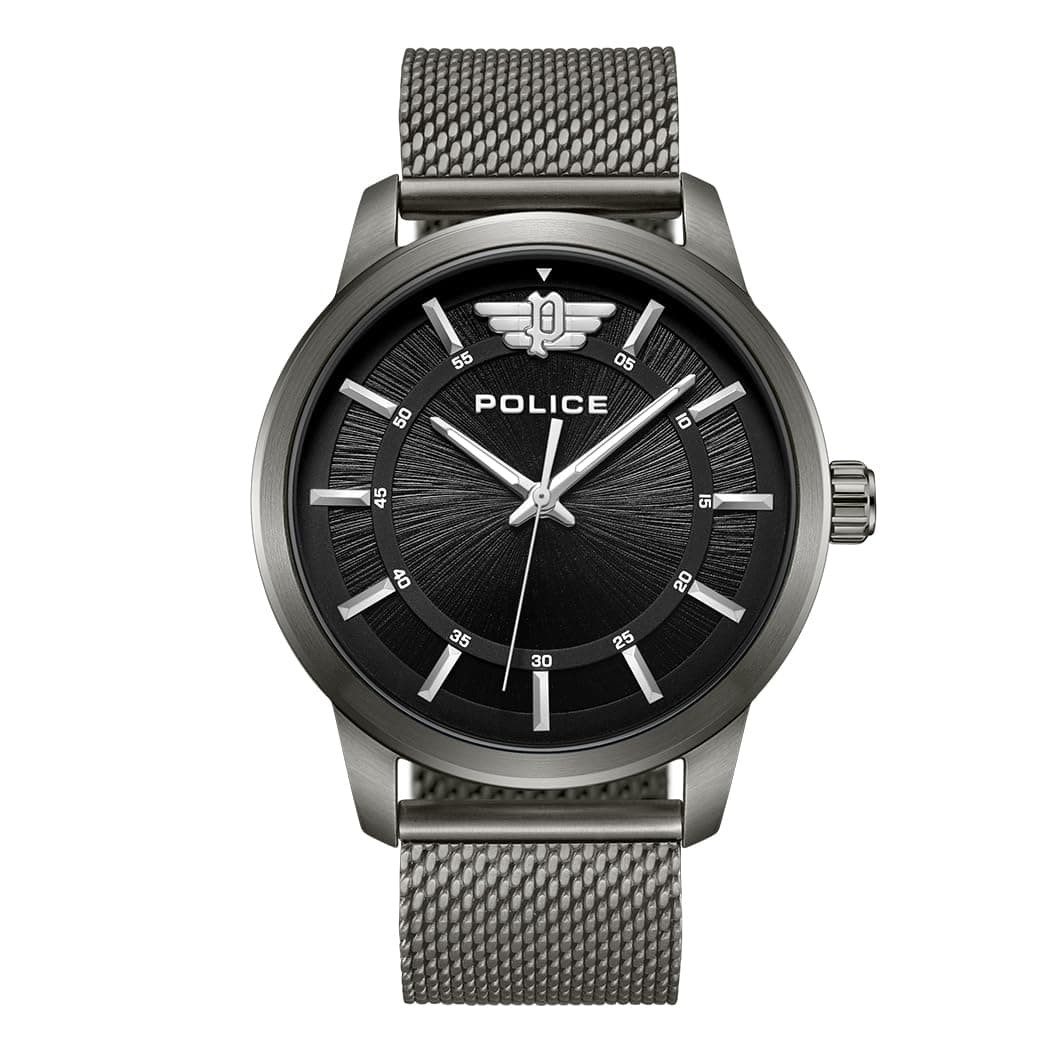 Police Raho Men's Analog Watch With Bracelet - 44mm
