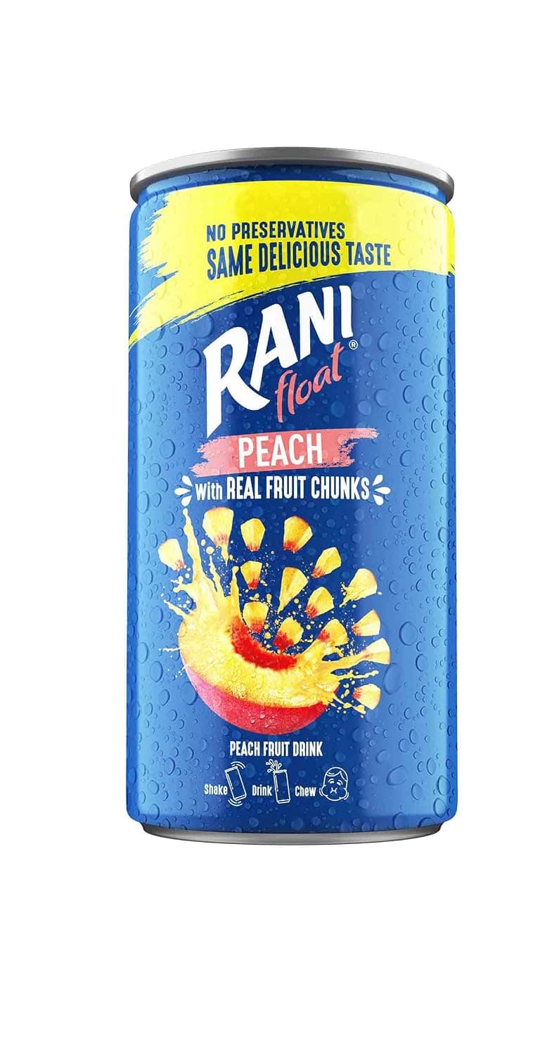 Rani Peach Juice, 180 ml - Pack of 1