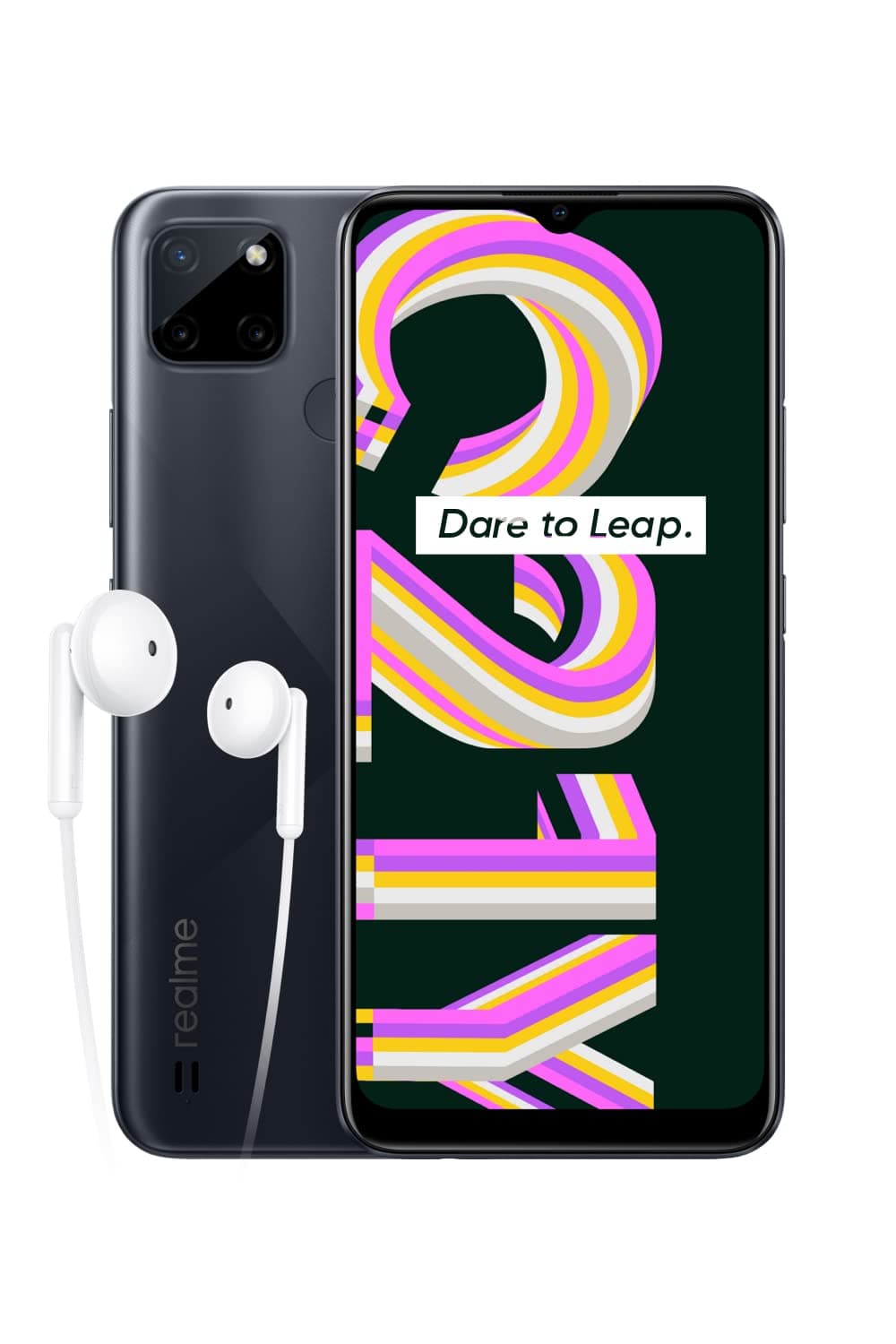 Realme C21Y Dual-SIM 32GB ROM + 3GB RAM (GSM only | No CDMA) Factory Unlocked 4G/LTE Smart Phone (Cross Black) - International Version