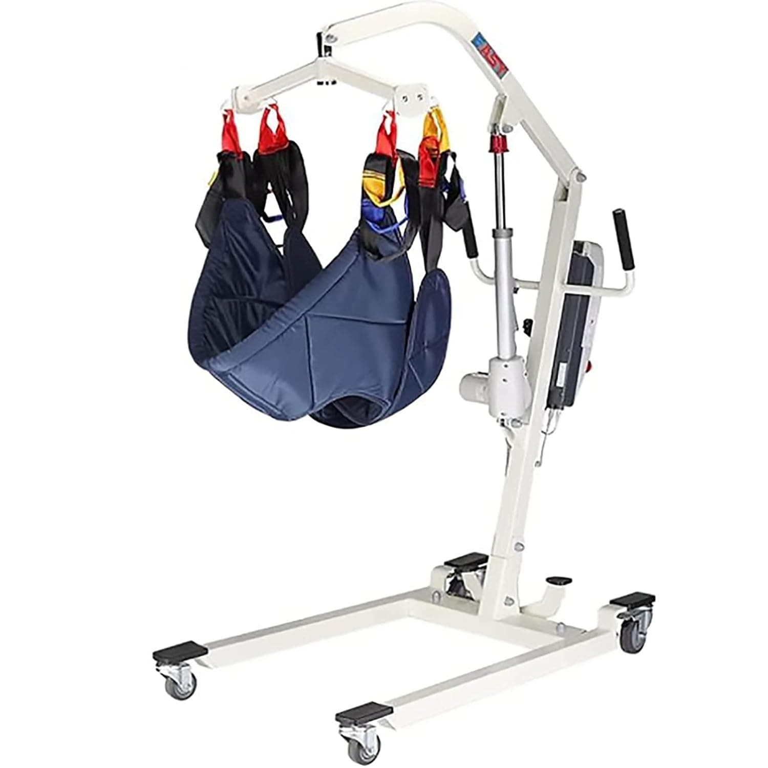 Toileting sling for hoist, split sling patient pusher leg auxiliary portable lift transfer belt for disabled and old.