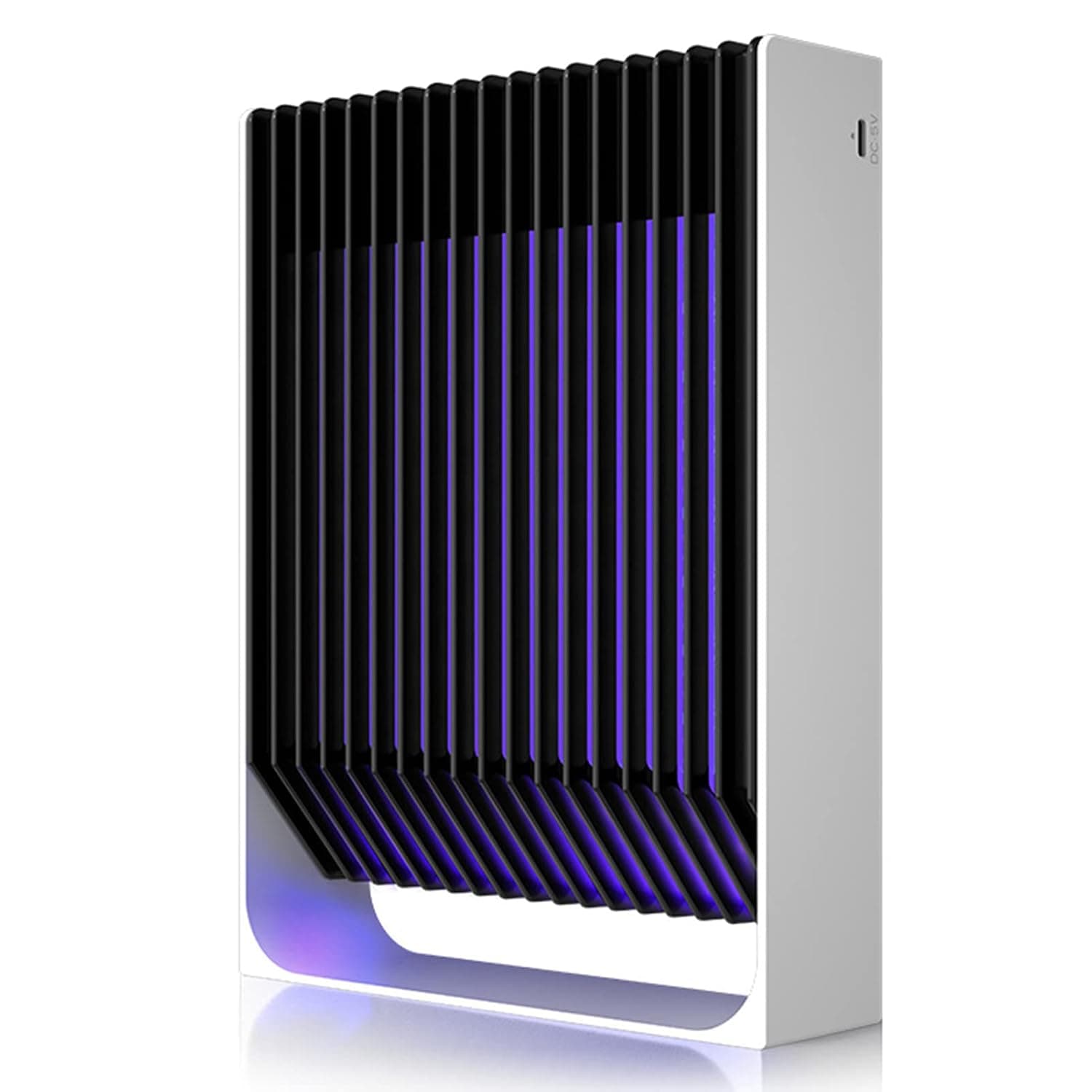 HELEMIY Electric Shock Mosquito Lamp Physical Bionic Purple Light Tapping Vertical Wall-mounted Indoor Outdoor Safe for Mother Baby