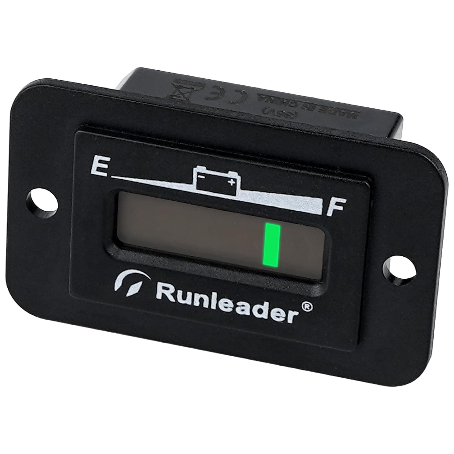 Runleader 12V 24V 36V 48V LED Battery Indicator, Battery Capacity Meter,Monitor of Battery Charge &Discharge for Golf Cart Electric Vehicle Star Car Stacking Machine Alternator. (36V)