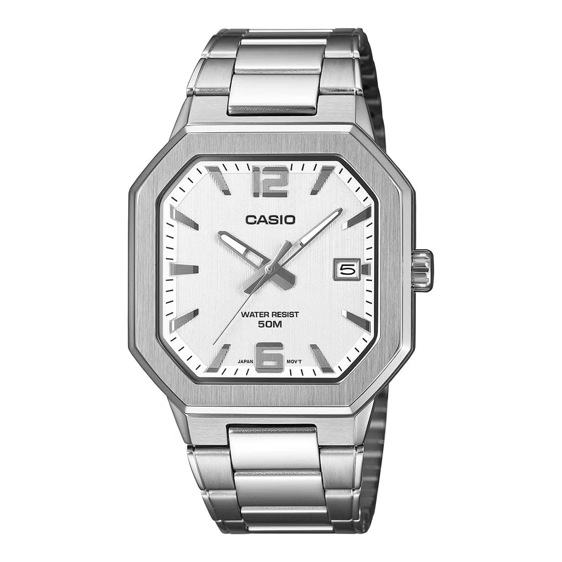 Casio Men MTP-B195D-7AVDF Analog White Watch Men (A2526)