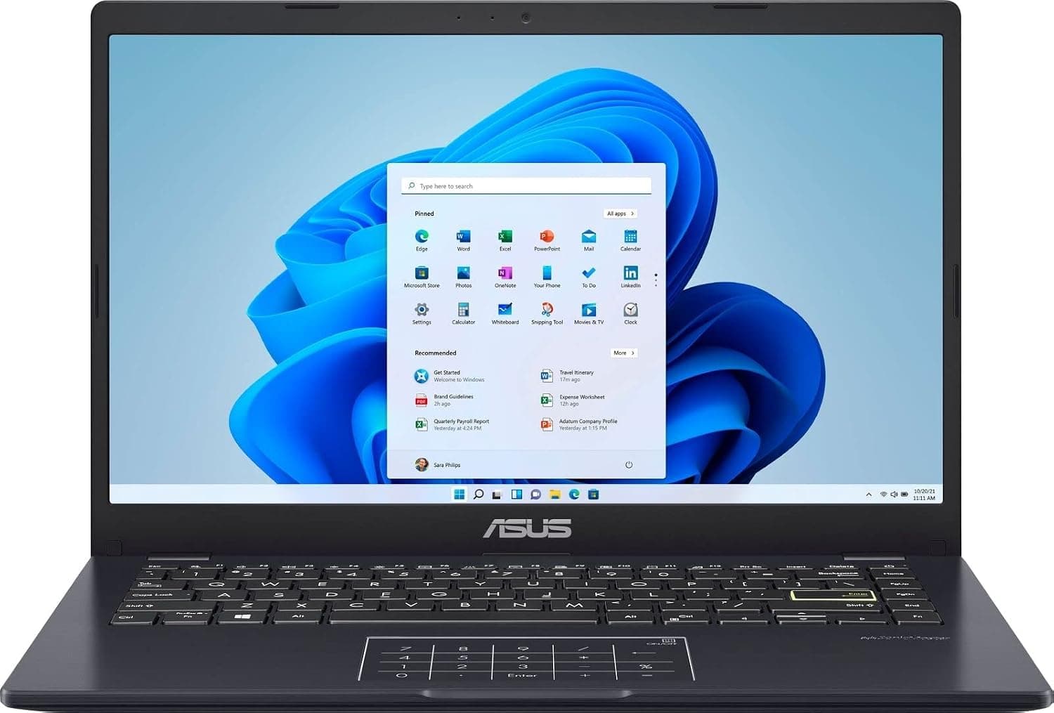 Asus Laptop 14" HD 4Gb RAM, 64GB eMMC - Intel Celeron N4020 - Color Star Black