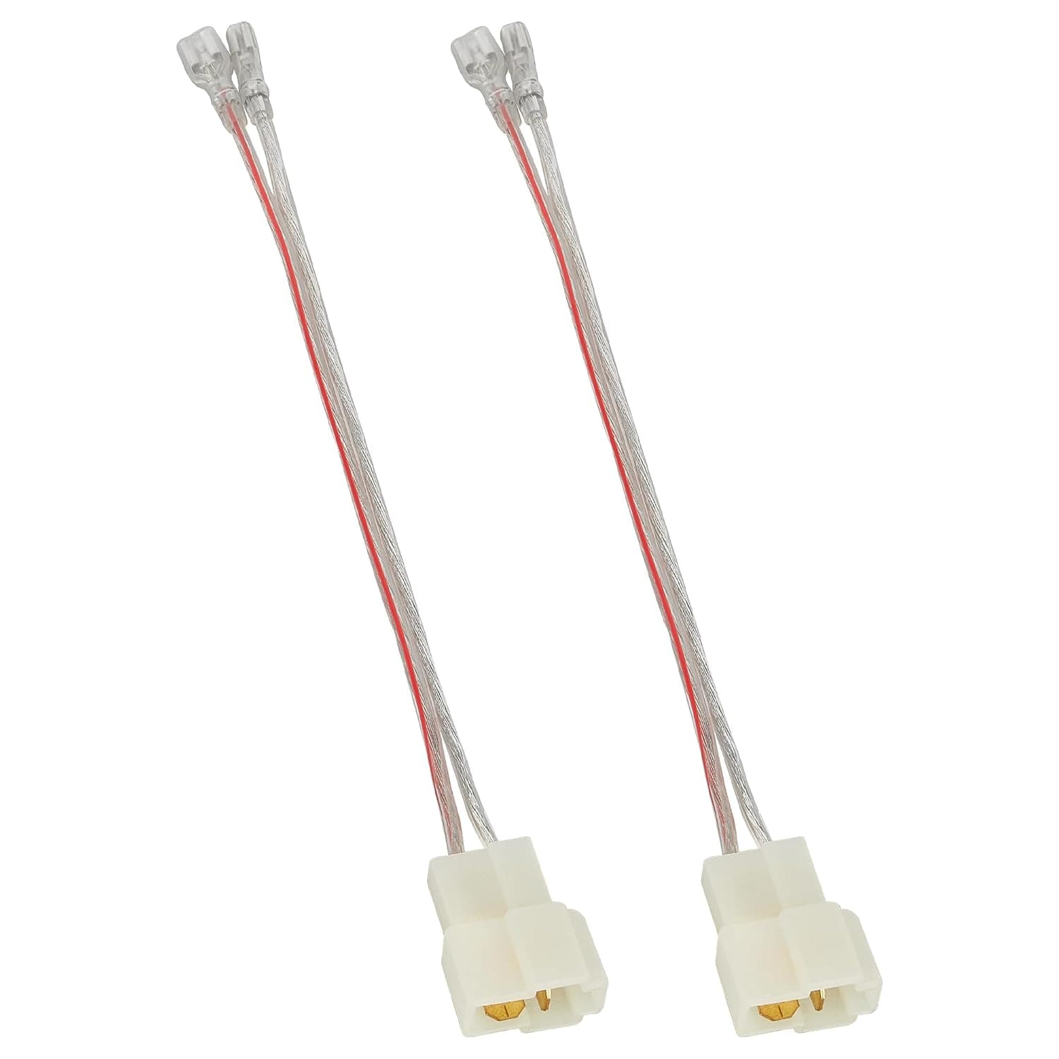 RED WOLF Car Door Speaker Wire Harness Plug Connector Replacement For 1988-2008 Subaru, Mazda, Nissan, Volkswagen, Suzuki Older Vehicles