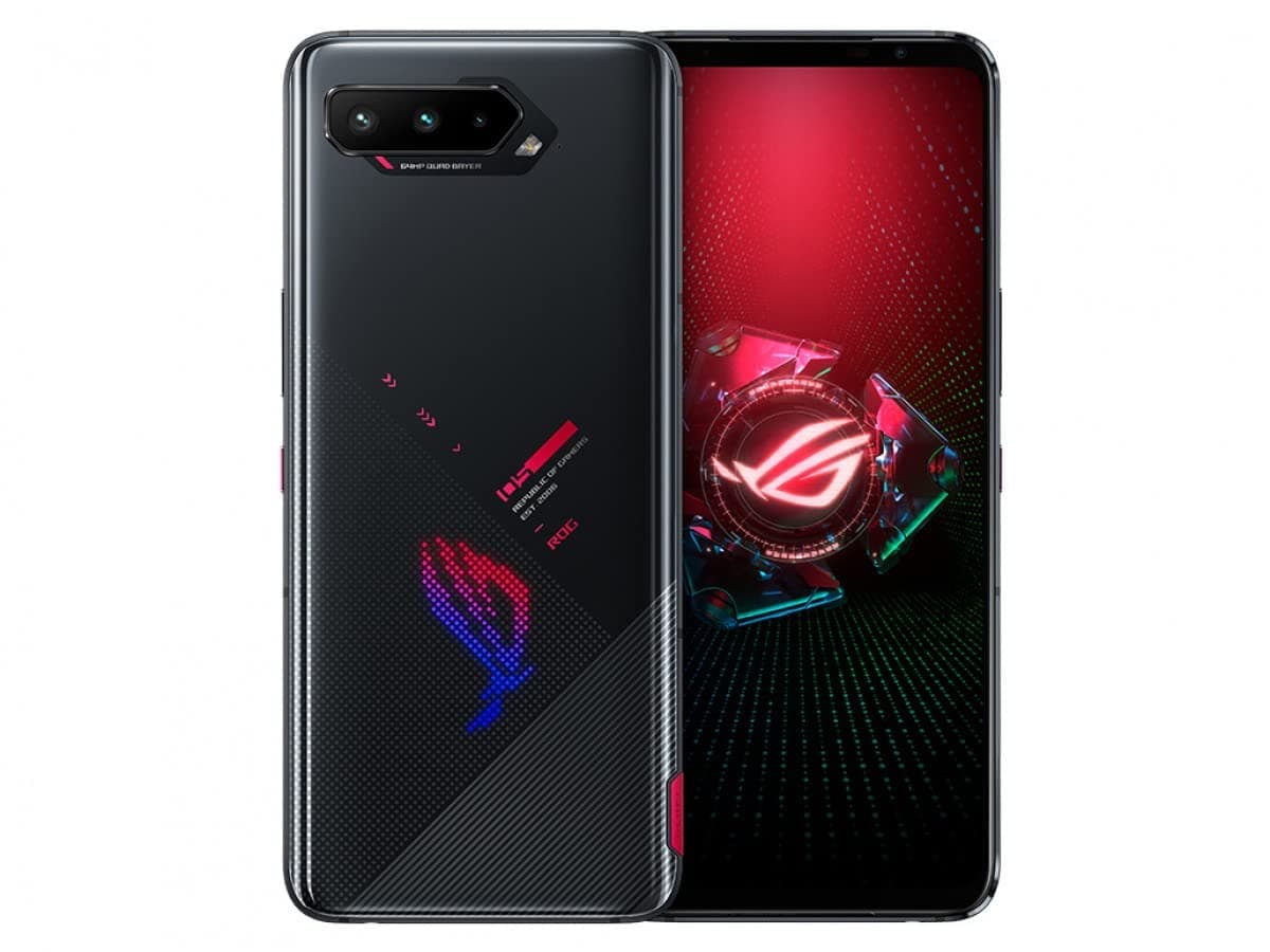 Asus ROG Phone 5 ZS673KS / I005DA 5G Dual 256GB 16GB RAM Factory Unlocked (GSM Only | No CDMA - not Compatible with Verizon/Sprint) Tencent Games Google Play Installed - Phantom Black