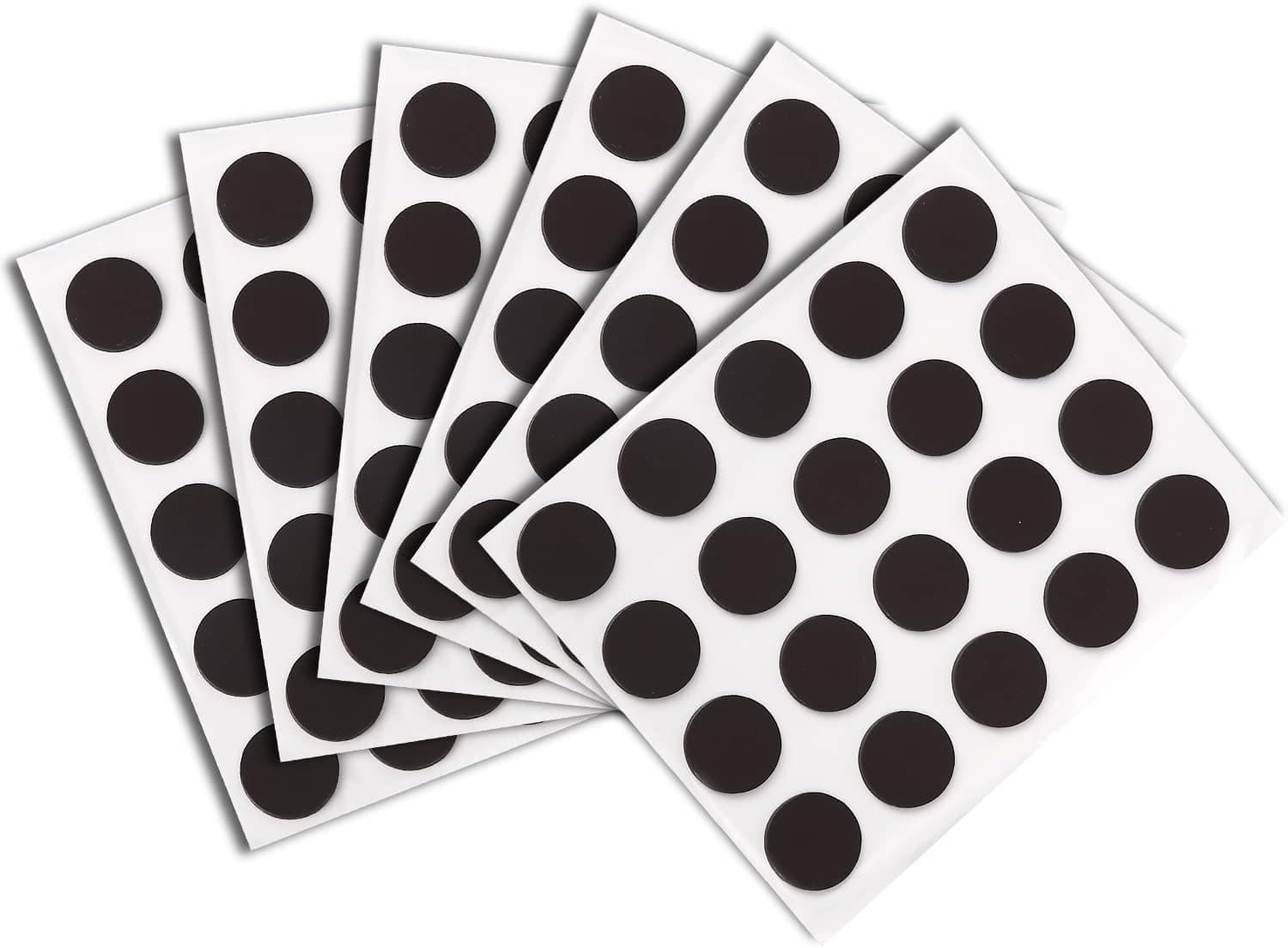 120Pcs Self Adhesive Magnets Dots, Flexible Small Sticky Magnets, Magnetic Tape, Circle Magnets, Magnet Stickers for Crafts, Office, DIY Projects