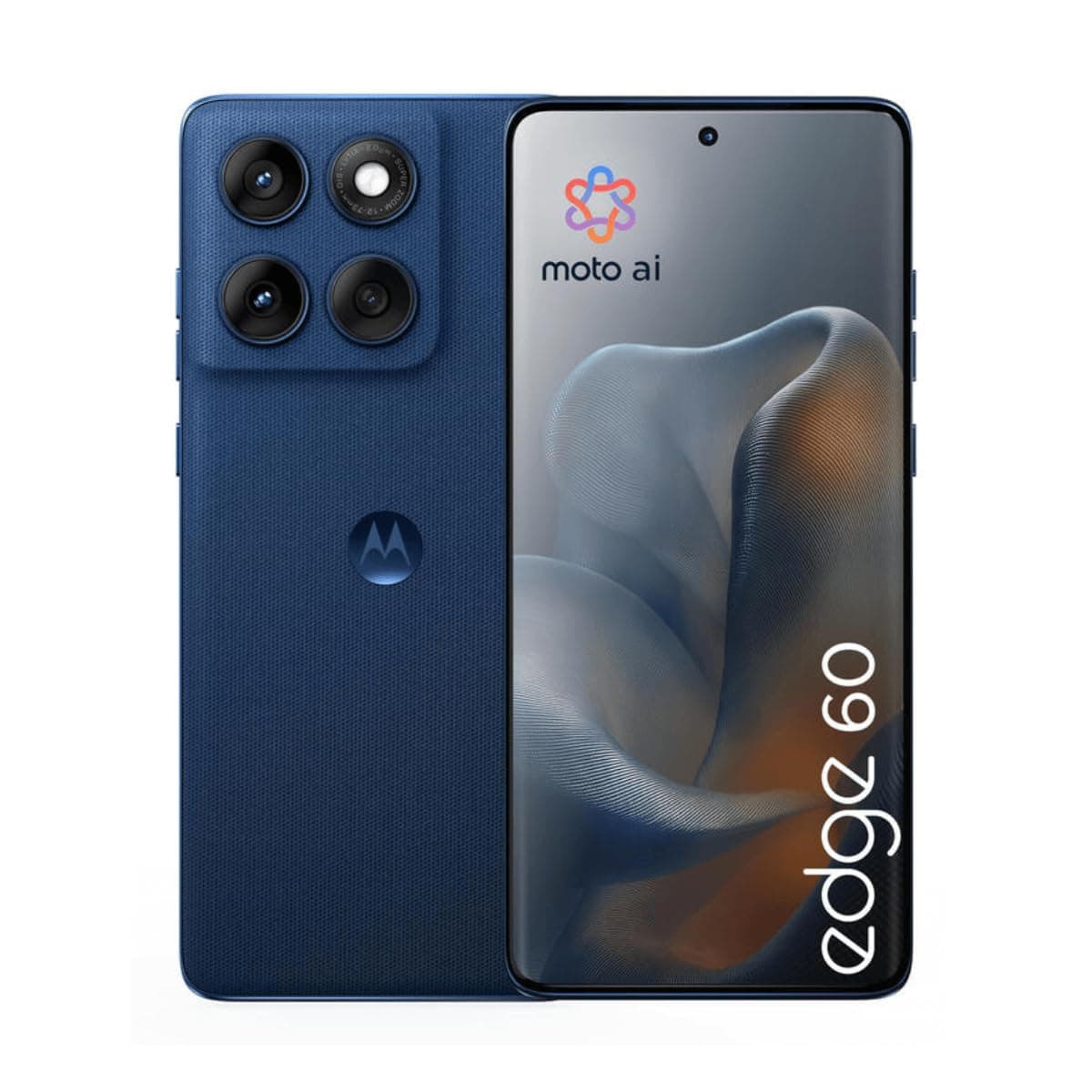 Motorola Edge 60 Dual-SIM 256GB ROM + 12GB RAM (GSM Only | No CDMA) Factory Unlocked 5G Smartphone (Pantone Gibraltar Sea) - International Version