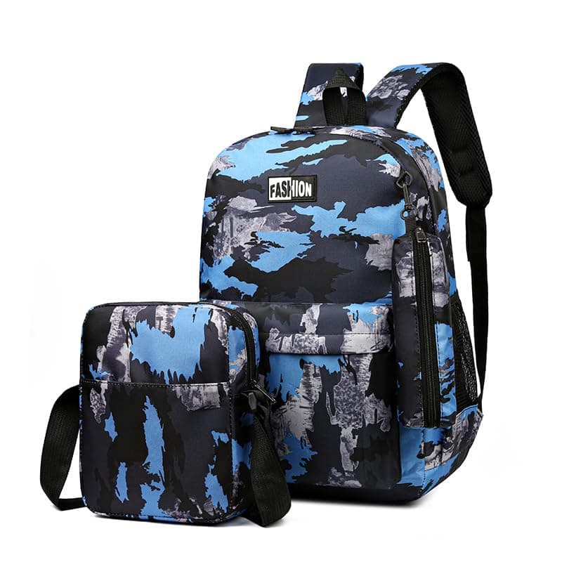 VUCATIN Backpack for Kids, 3Pcs Backpacks Set,School Bags For Teenagers,with Lunch Bag and Coin purse,Large Capacity &Waterproof, for Teens, Girls, Boys,Kids and Students