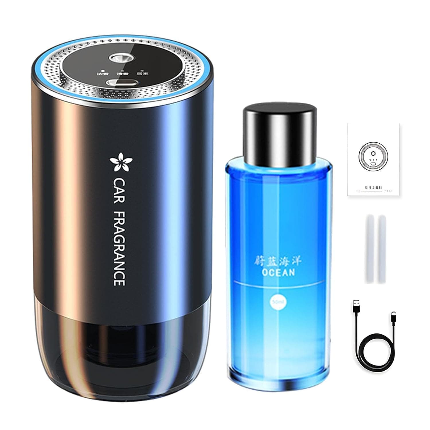 Oil Car Diffuser Car Air Freshener Adjustable Concentration | Intelligent for Car Accessories