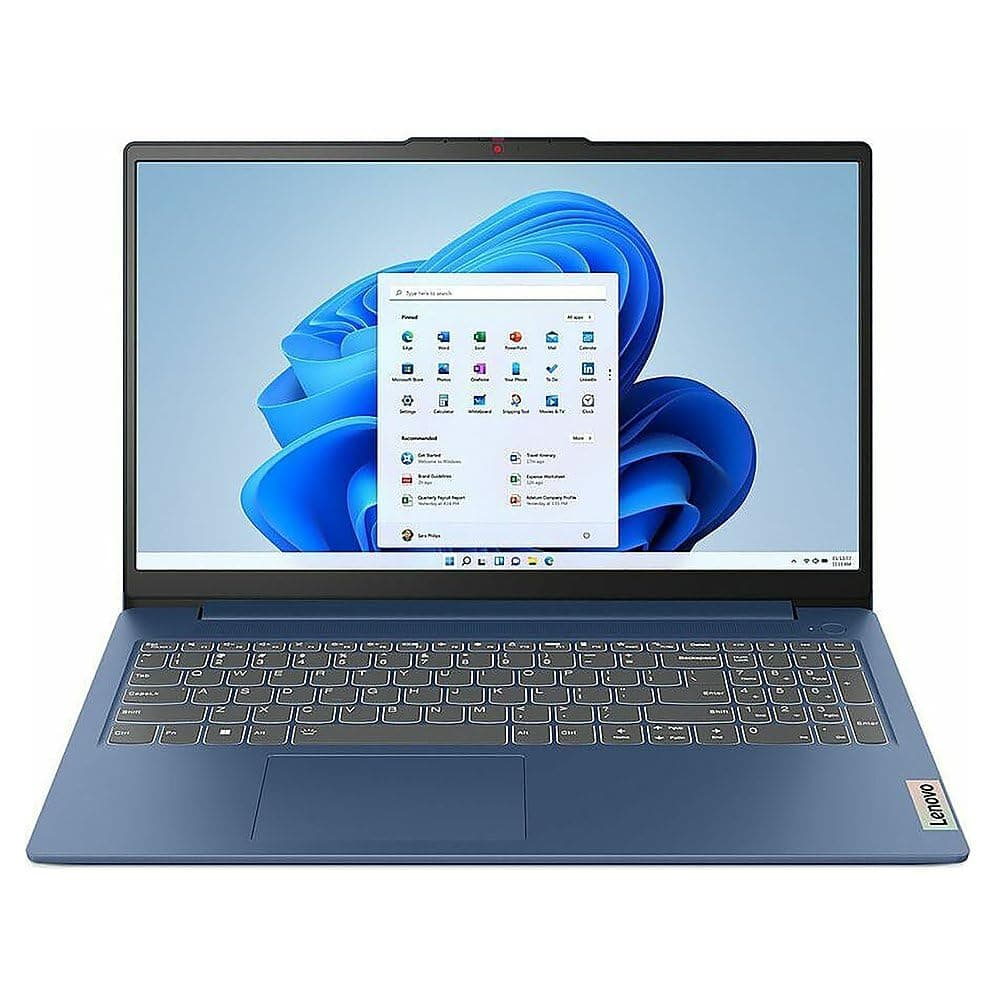 Lenovo IdeaPad Slim 3 Personal Laptop, 2024, 15.6" 1920 x 1080 Touch, AMD-8 Core Ryzen 7 7730U, 16GB LPDDR4, 512GB SSD, Win11 Home, Backlit KB, Wi-Fi 6, BT 5.2, 720p HD Camera, Abyss Blue