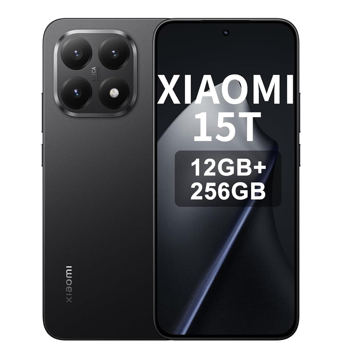 Xiaomi 15T Dual-SIM 256GB ROM + 12GB RAM (GSM Only | No CDMA) Factory Unlocked 5G Smartphone (Black) - International Version