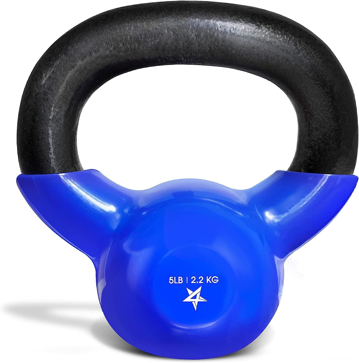 Yes4All Cast Iron Kettlebell, Strength Training Kettlebells 5-80 Lb (5,10,15,20,25,30,35,40,45,50,60,70,80 Lb) for Full Body Workout, Push up, Strength Training - Single & Kettlebell Set of 2 for Men