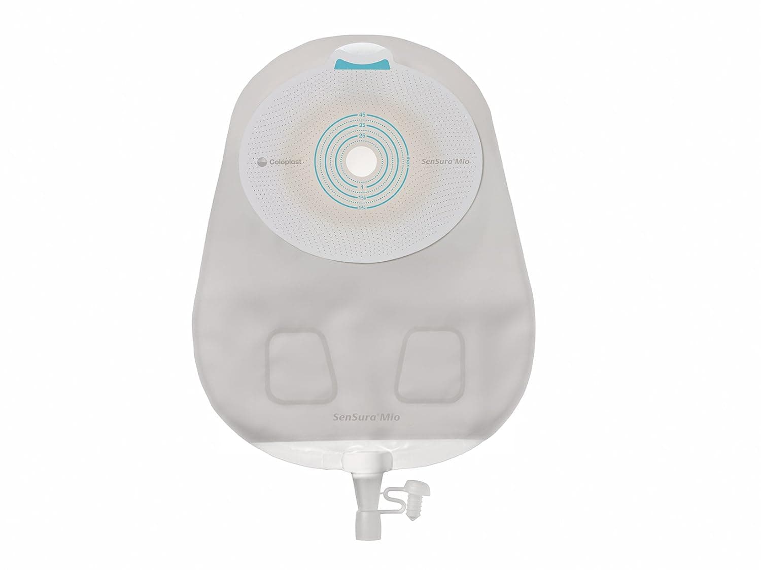 Mio 1-Piece Urostomy Maxi Transparent, Cut-to-Fit 3/8" - 1-3/4" (Box of 10)